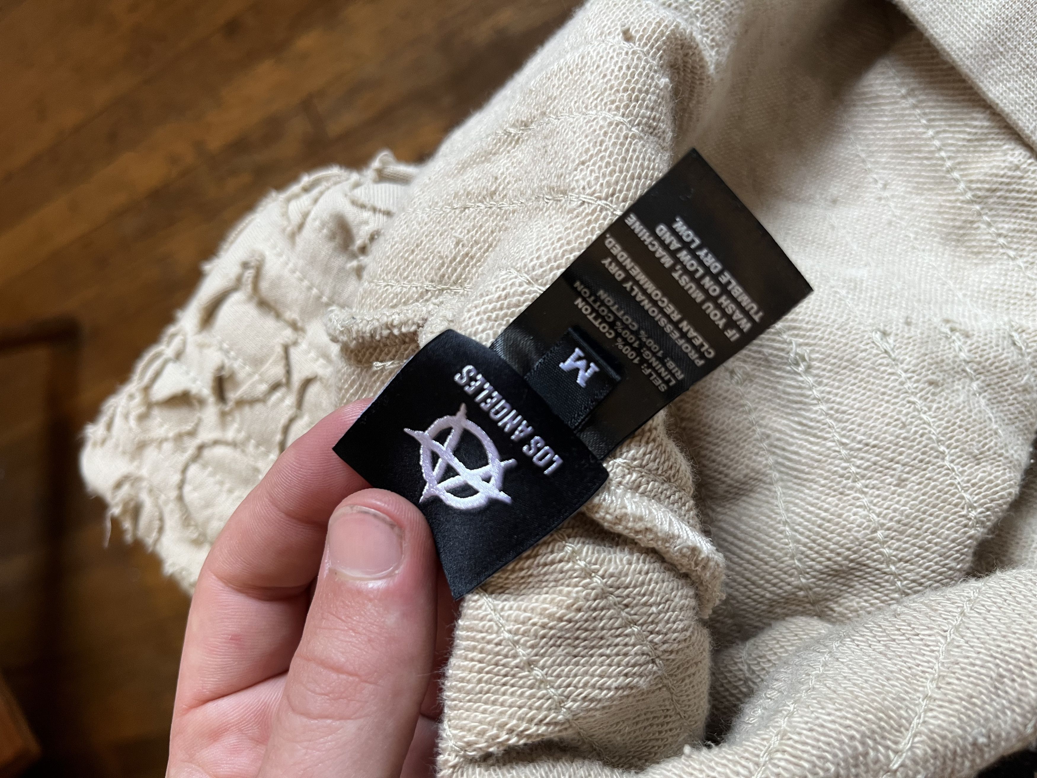 Revenge Revenge Trashed Hoodie Size US M / EU 48-50 / 2 - 2 Thumbnail