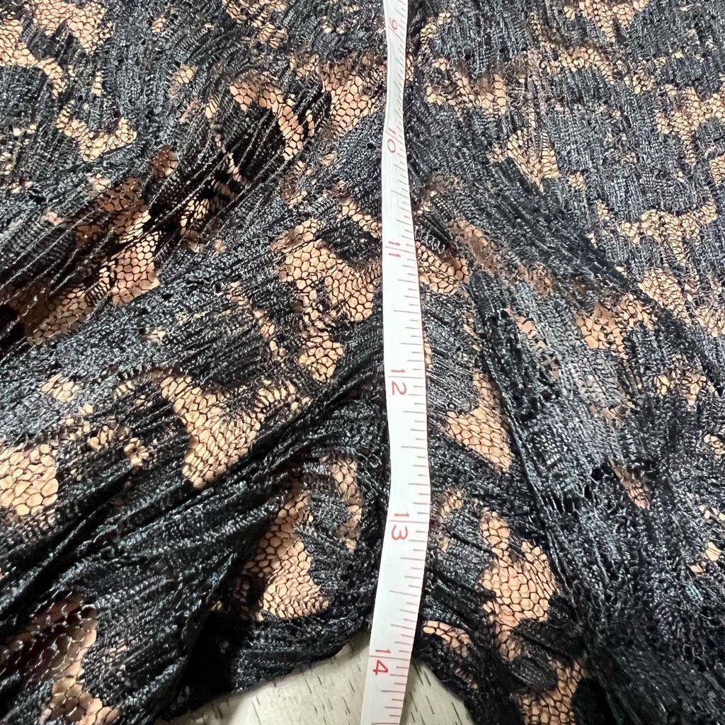 Other MAJORELLE x Revolve Salinas Black Lace Overlay Halter Jumpsu Size 26" / US 2 / IT 38 - 10 Thumbnail