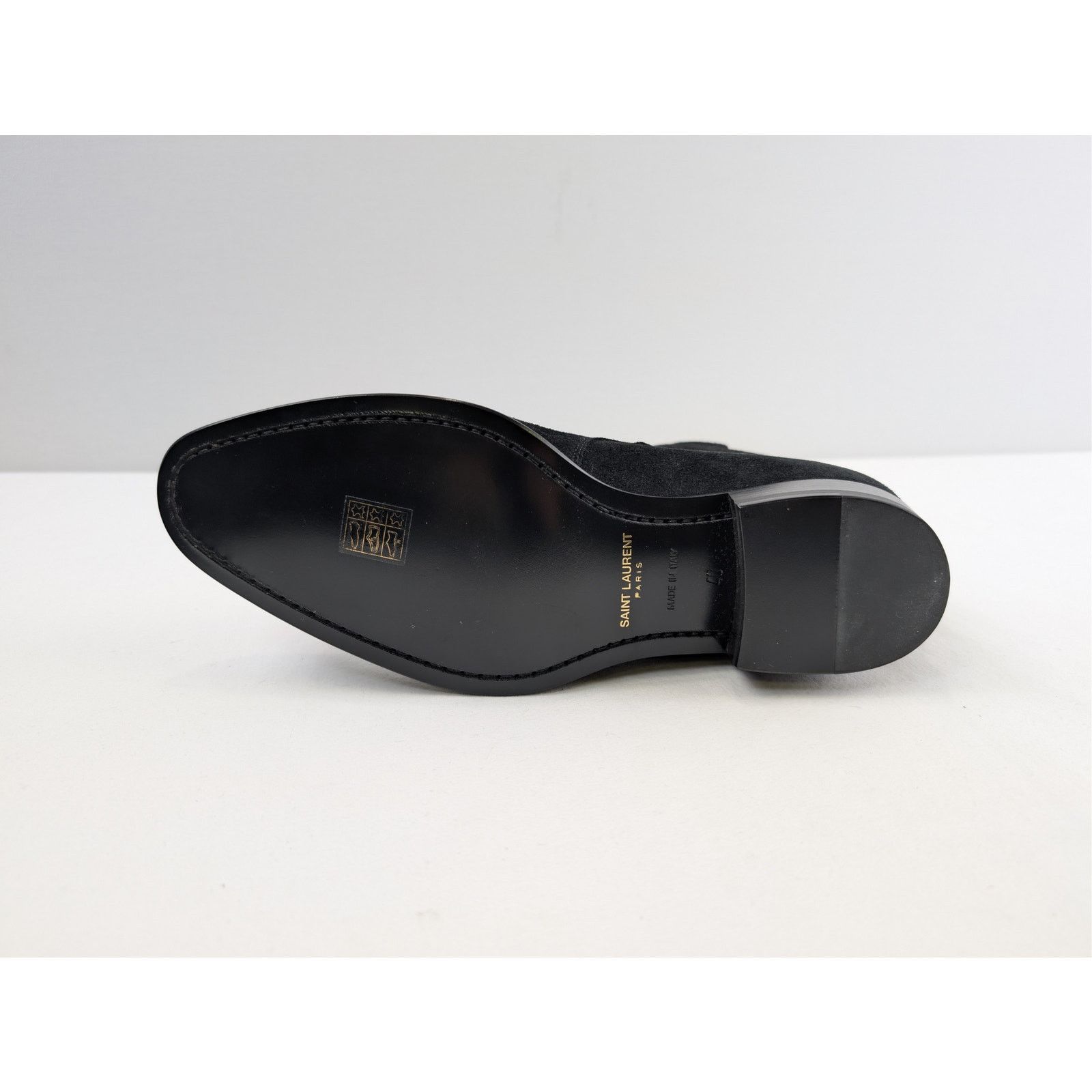 Saint Laurent Paris o1rshd1 Otterproof Wyatt 30 Jodhpur Boots in Nero Size US 7 / EU 40 - 11 Thumbnail