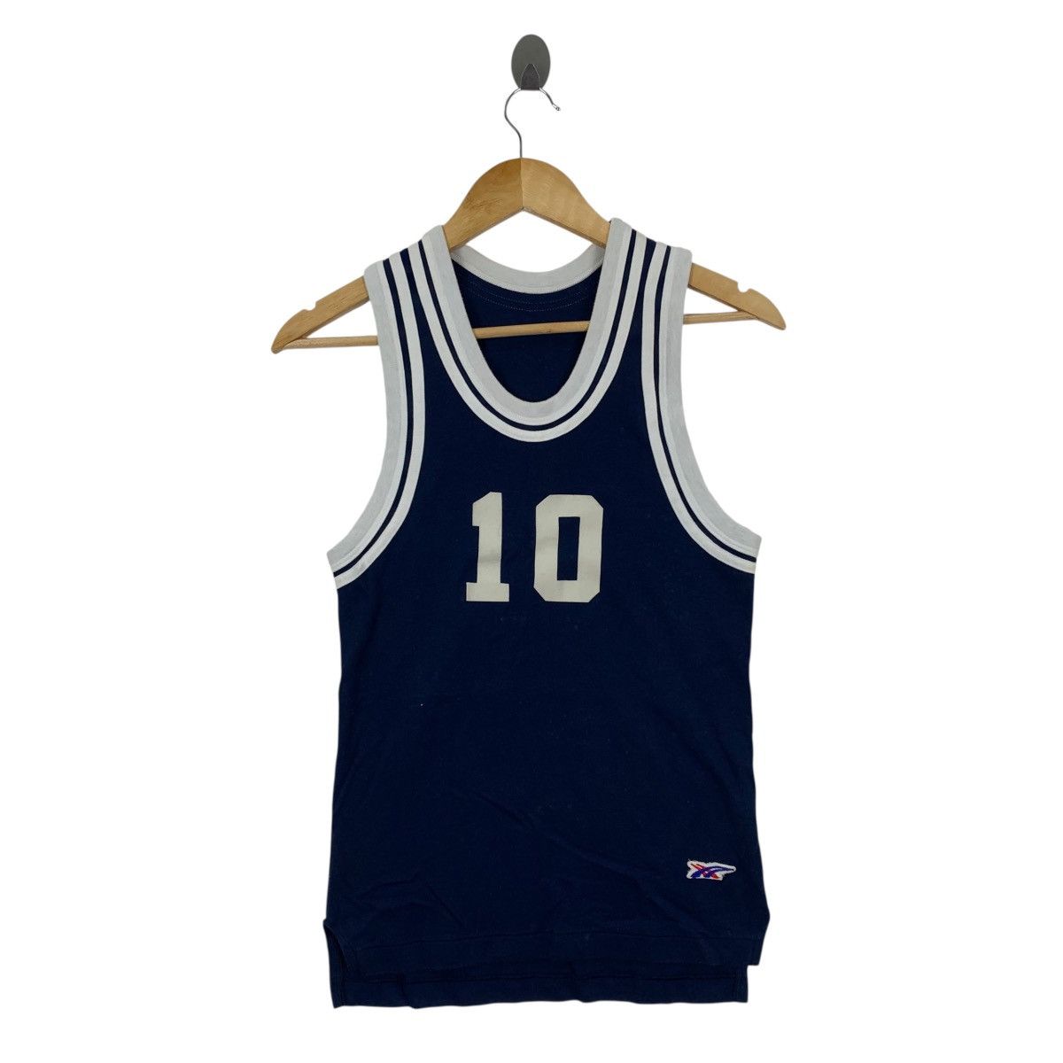 Vintage 90s ASICS FUB #10 Japan Training Tank Shirt