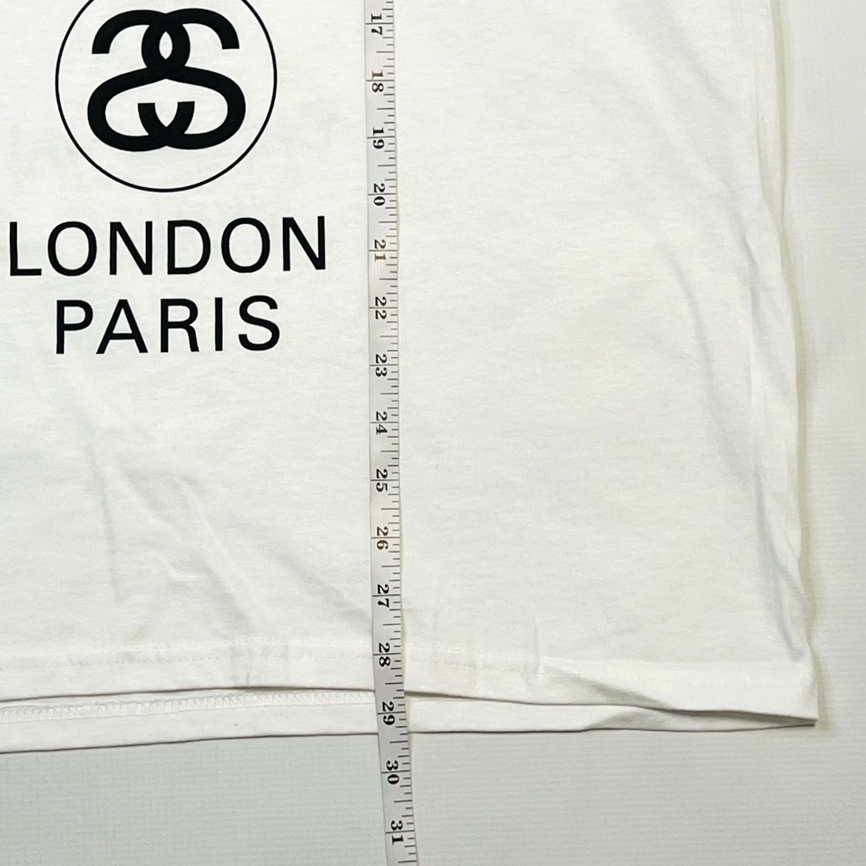 Vintage VINTAGE Stussy World Tour Tee Shirt White Mens M Short Sleeve Graphic Print Logo 2025 Size US M / EU 48-50 / 2 - 3 Thumbnail