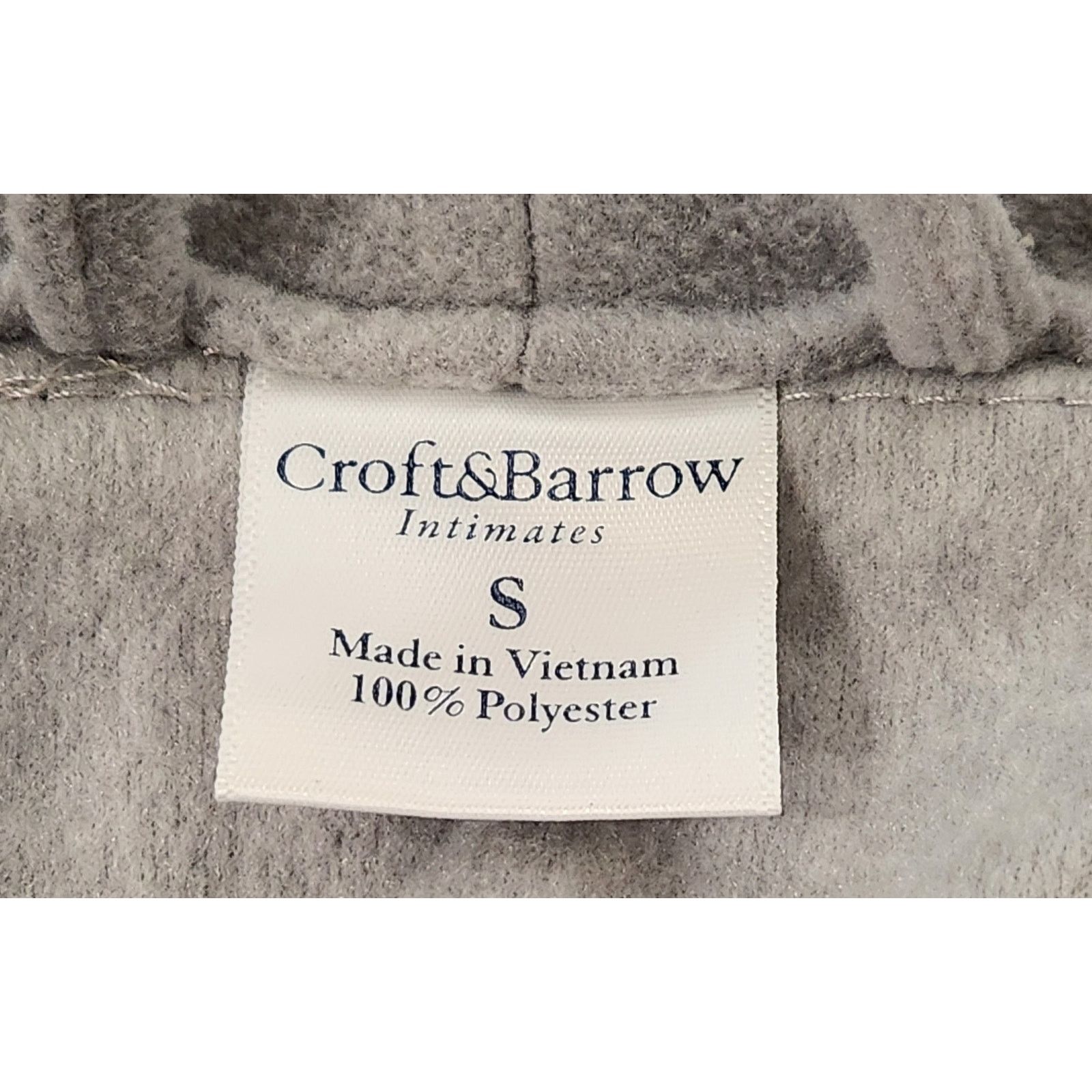 Croft & Barrow Croft & Barrow Intimates Gray Robe Small Pockets NWTS Size S / US 4 / IT 40 - 5 Thumbnail