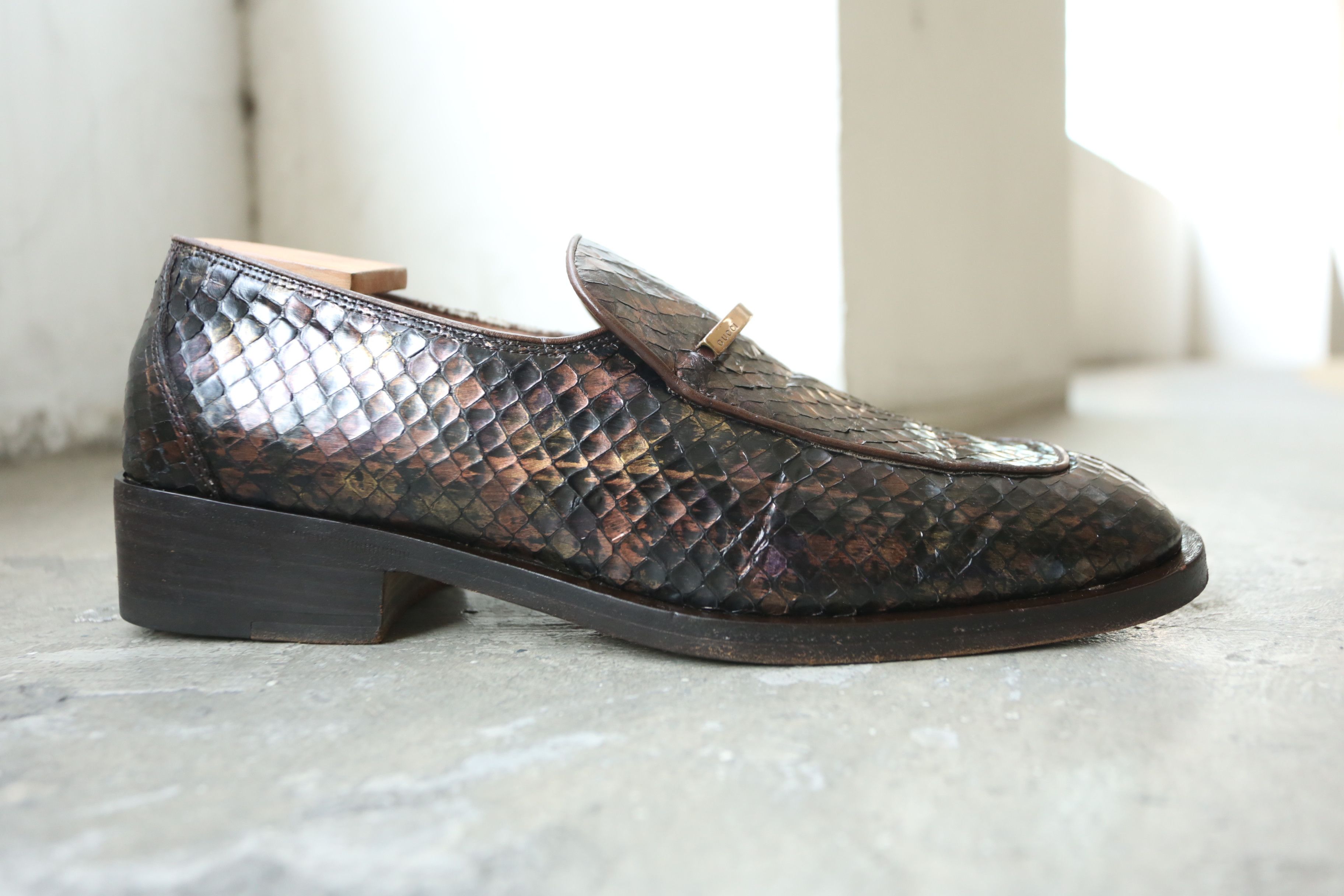 Gucci Gucci - Tom Ford - S/S 97 - Pythonskin Loafers Size US 9.5 / EU 42-43 - 3 Thumbnail