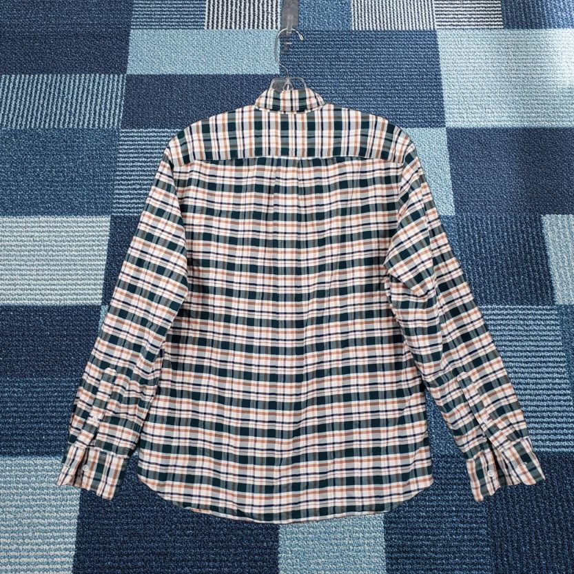 J.Crew J.CREW Button-Down Shirt Mens M Medium Blue Plaid Slim Fit Collared Oxford Button Up Size US M / EU 48-50 / 2 - 1 Thumbnail