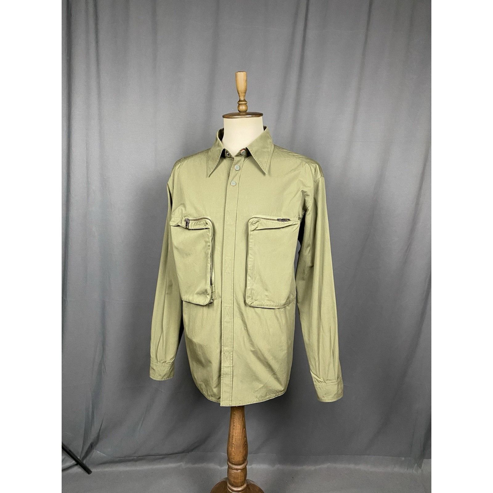 Dolce & Gabbana MINT! Dolce&Gabbana Green Khaki Multipocket Army Military Sh Size US L / EU 52-54 / 3 - 5 Thumbnail