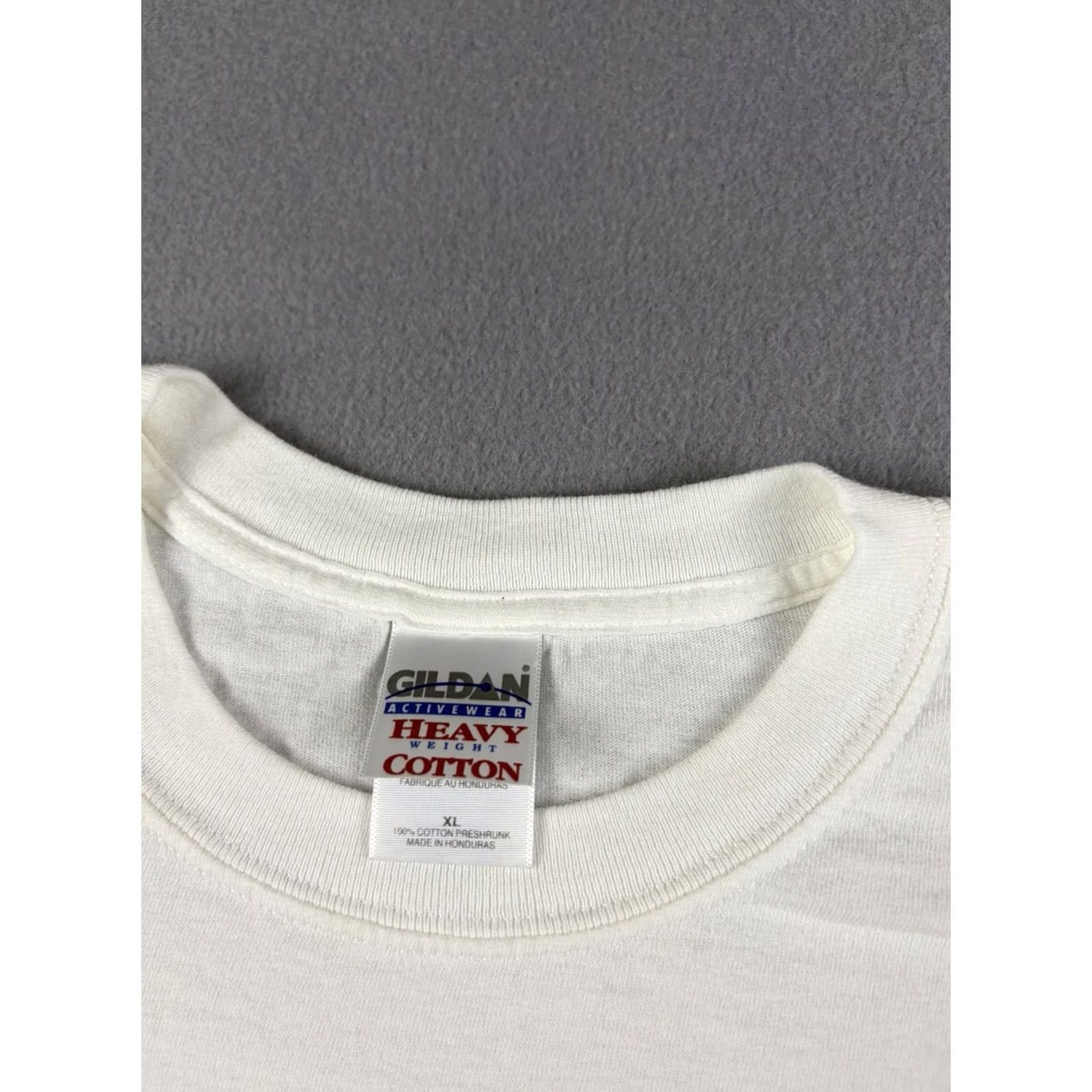 Vintage VINTAGE The Homosexuals Band Shirt Men XL White Cotton Crew Neck Short Sleeve Graphic Print T-Shirt Band Mens XL Size US XL / EU 56 / 4 - 4 Thumbnail