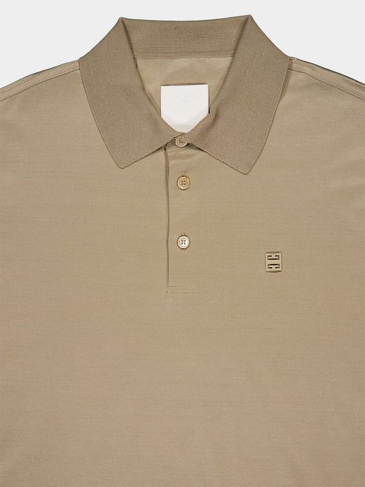 Givenchy o1srvl11e0925 Polo Shirt in Beige Size US XS / EU 42 / 0 - 4 Thumbnail