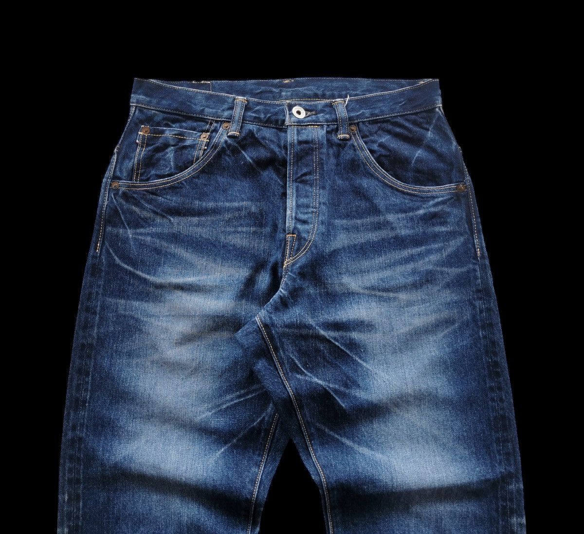 Self Edge DMG Cropped Selvedges Denim ( Size 29x33.5 ) Size US 29 - 3 Thumbnail