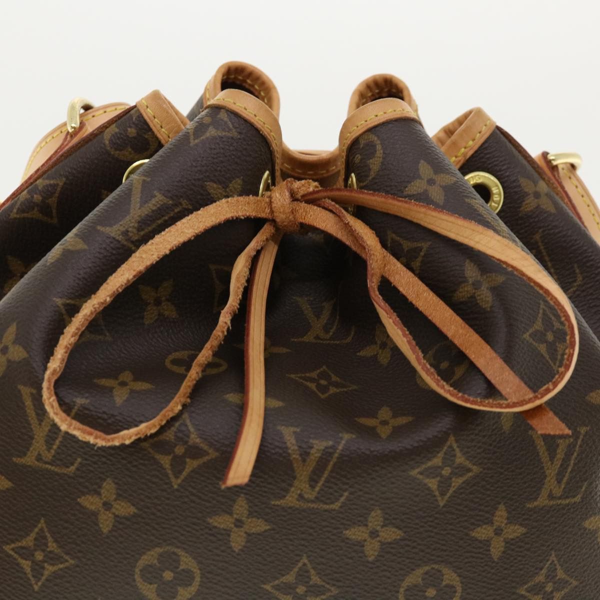 Louis Vuitton LOUIS VUITTON Monogram Petit Noe Shoulder Bag M40818 Size ONE SIZE - 7 Thumbnail