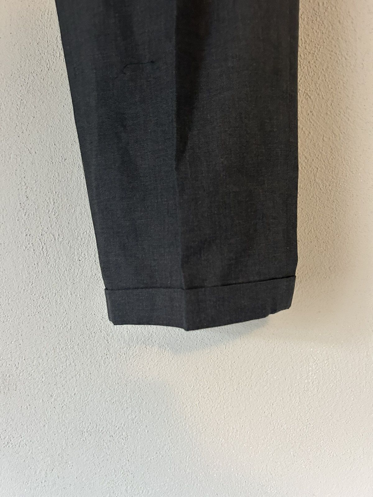 Prada Grey Cotton Pants Size US 38 / EU 54 - 6 Thumbnail