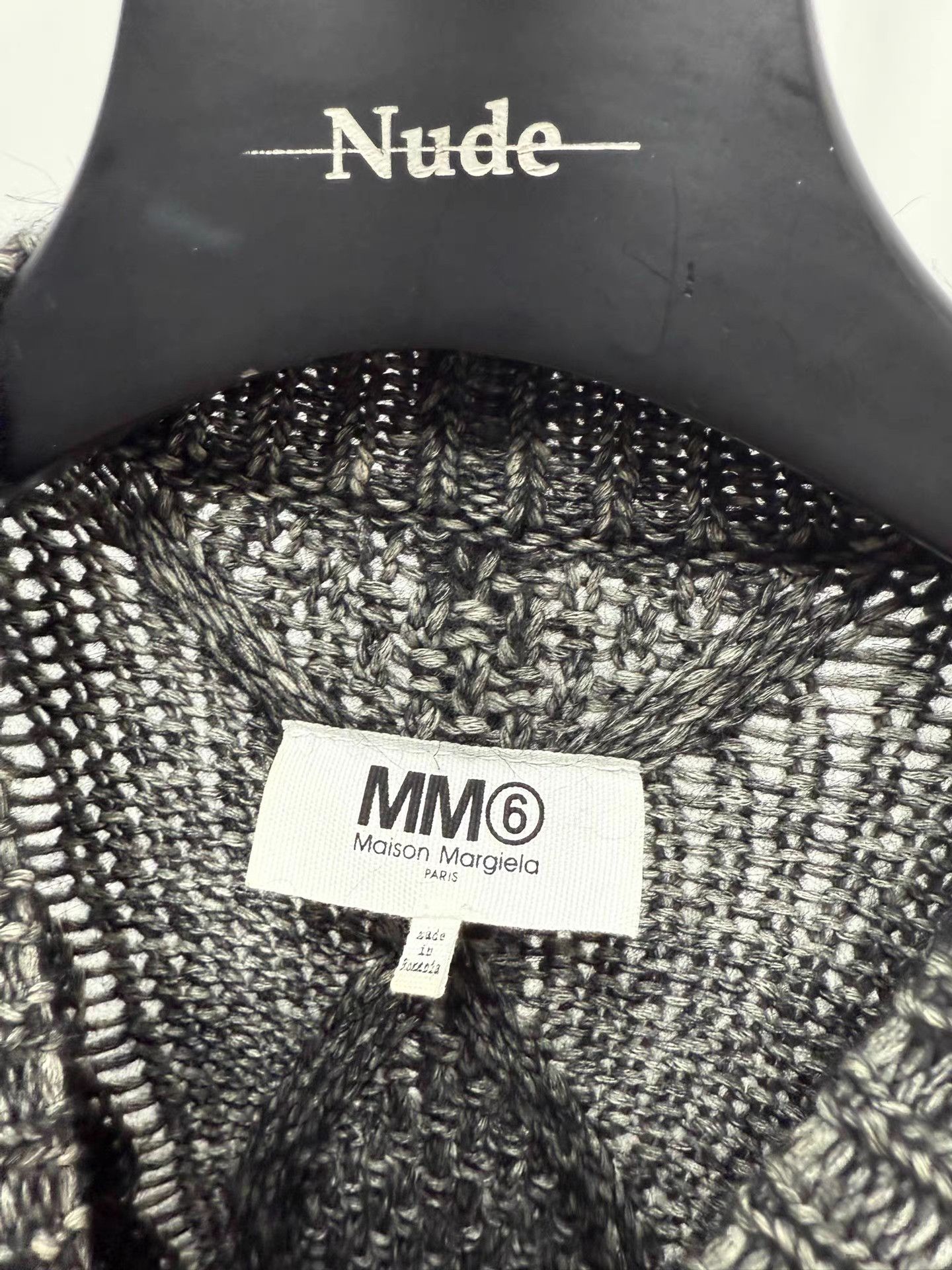 Maison Margiela Maison Margiela Leather Patch Pocket Sweater K20 Size US XL / EU 56 / 4 - 4 Thumbnail