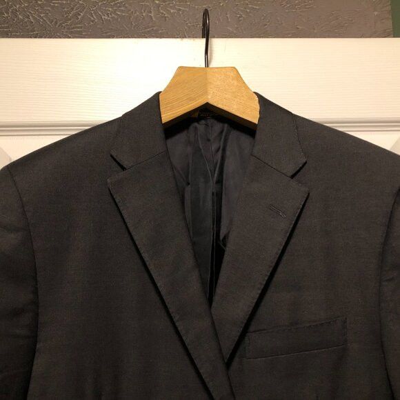 Hickey Freeman HICKEY FREEMAN MEN'S 100% WOOL SPORT COAT BLAZER JACKET 42R Size 42R - 4 Thumbnail