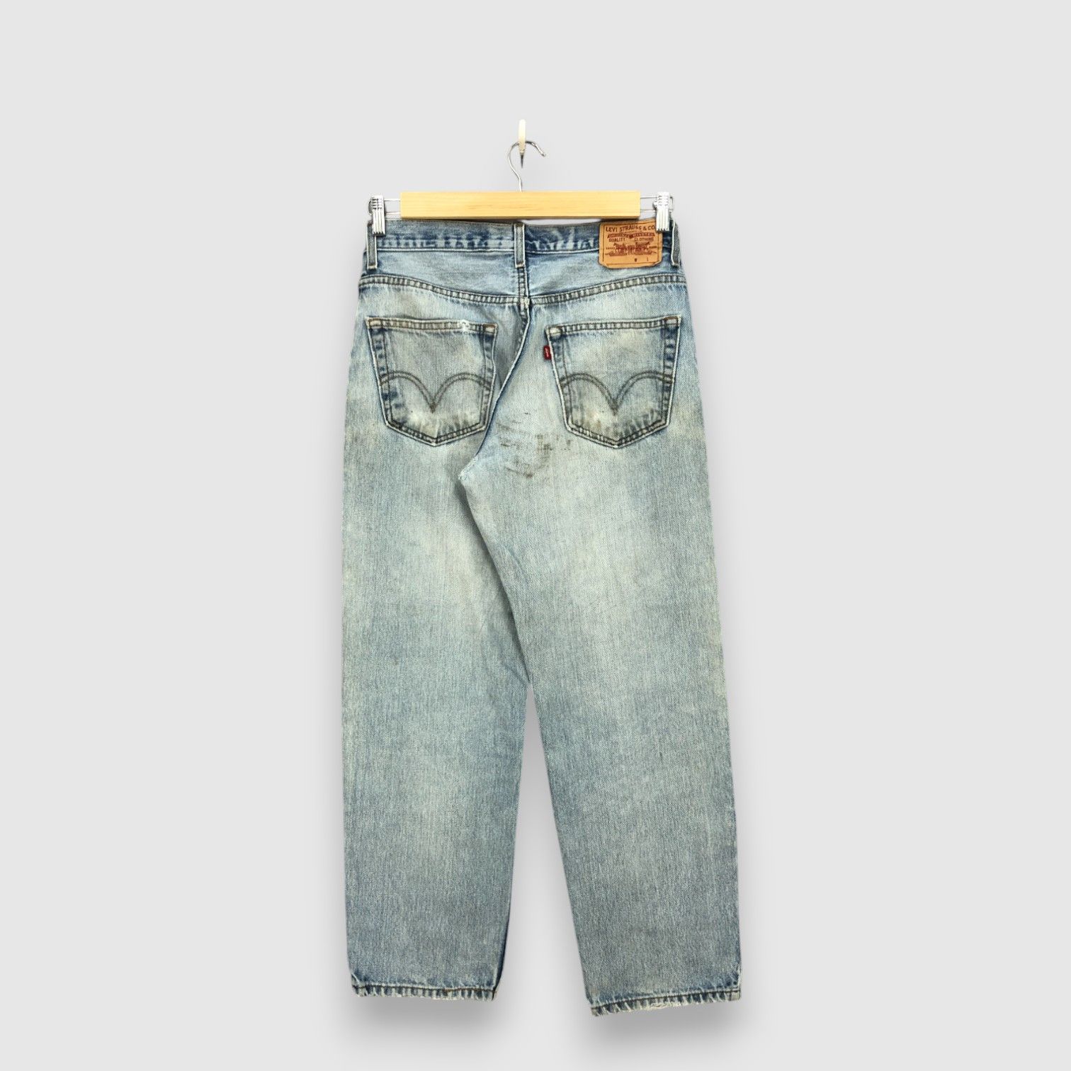 Levi's Vintage Levis Sun Faded Jeans Levi's Light Wash Denim Pants Size US 32 / EU 48 - 2 Thumbnail