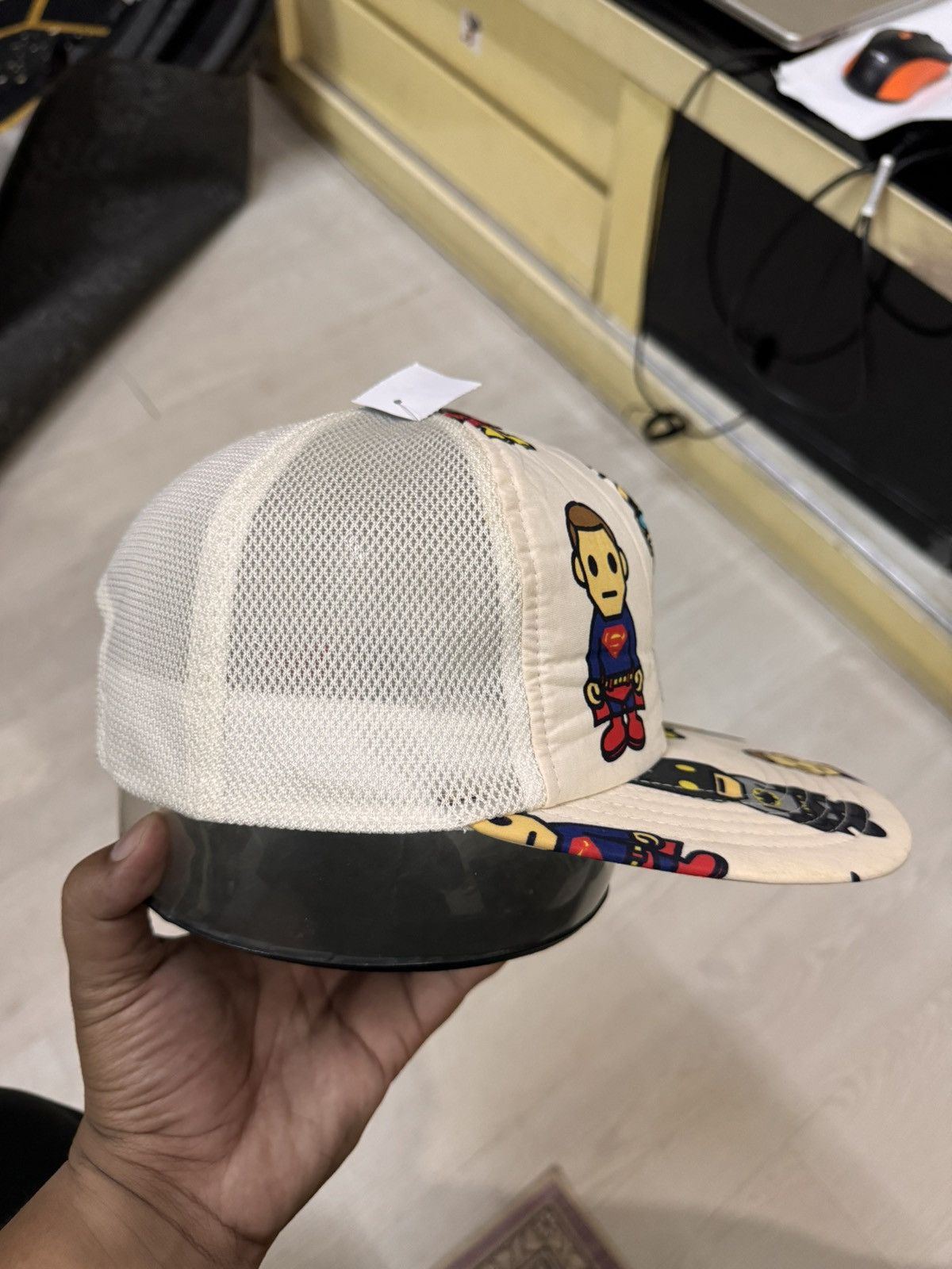 Bape × DC Comics Bathing Ape DC Comic Superhero Trucker Snapback Size ONE SIZE - 5 Thumbnail