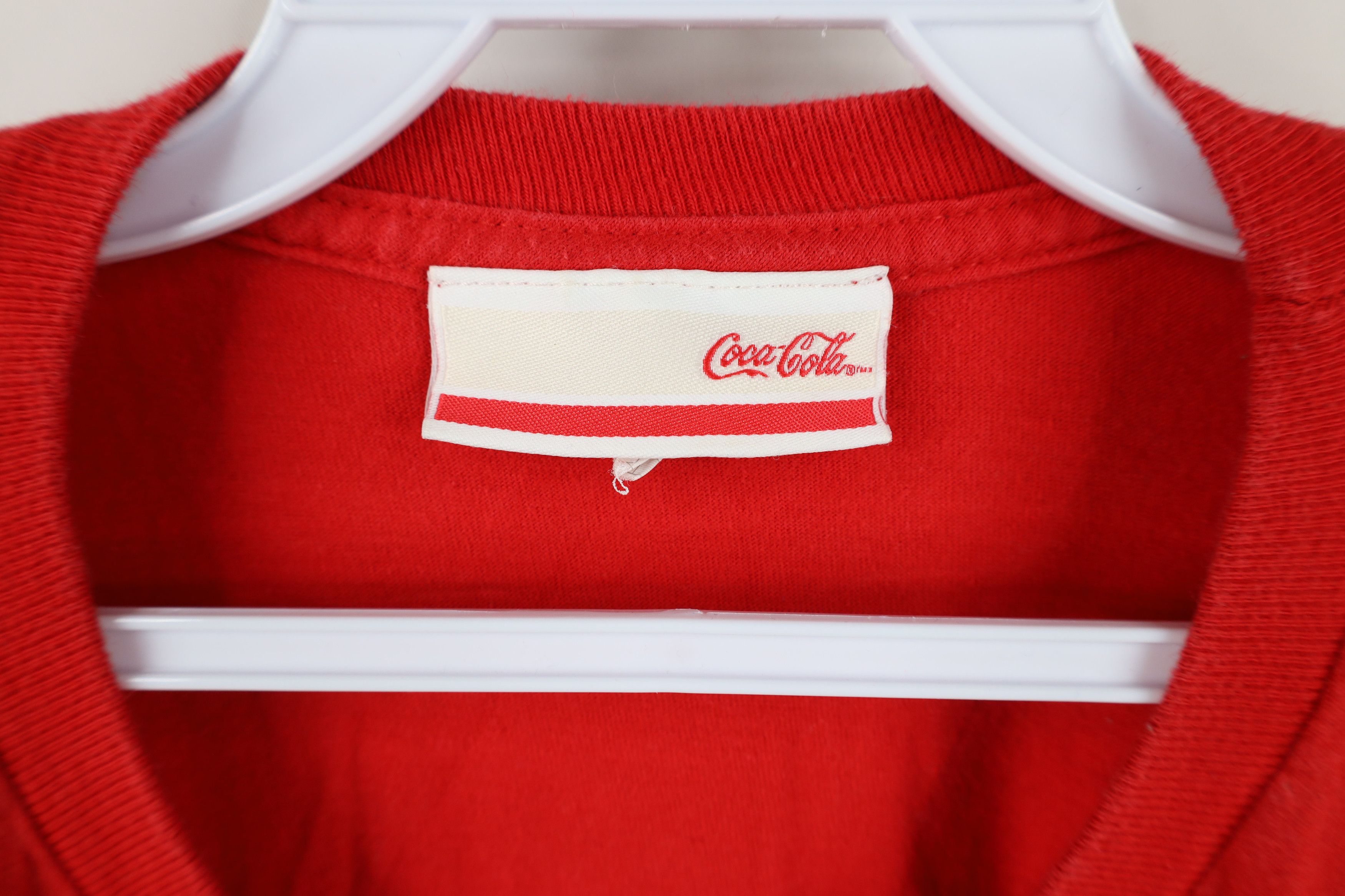Coca Cola Vintage Coca Cola Spell Glass Bottle Short Sleeve T-Shirt Size US XXL / EU 58 / 5 - 6 Thumbnail
