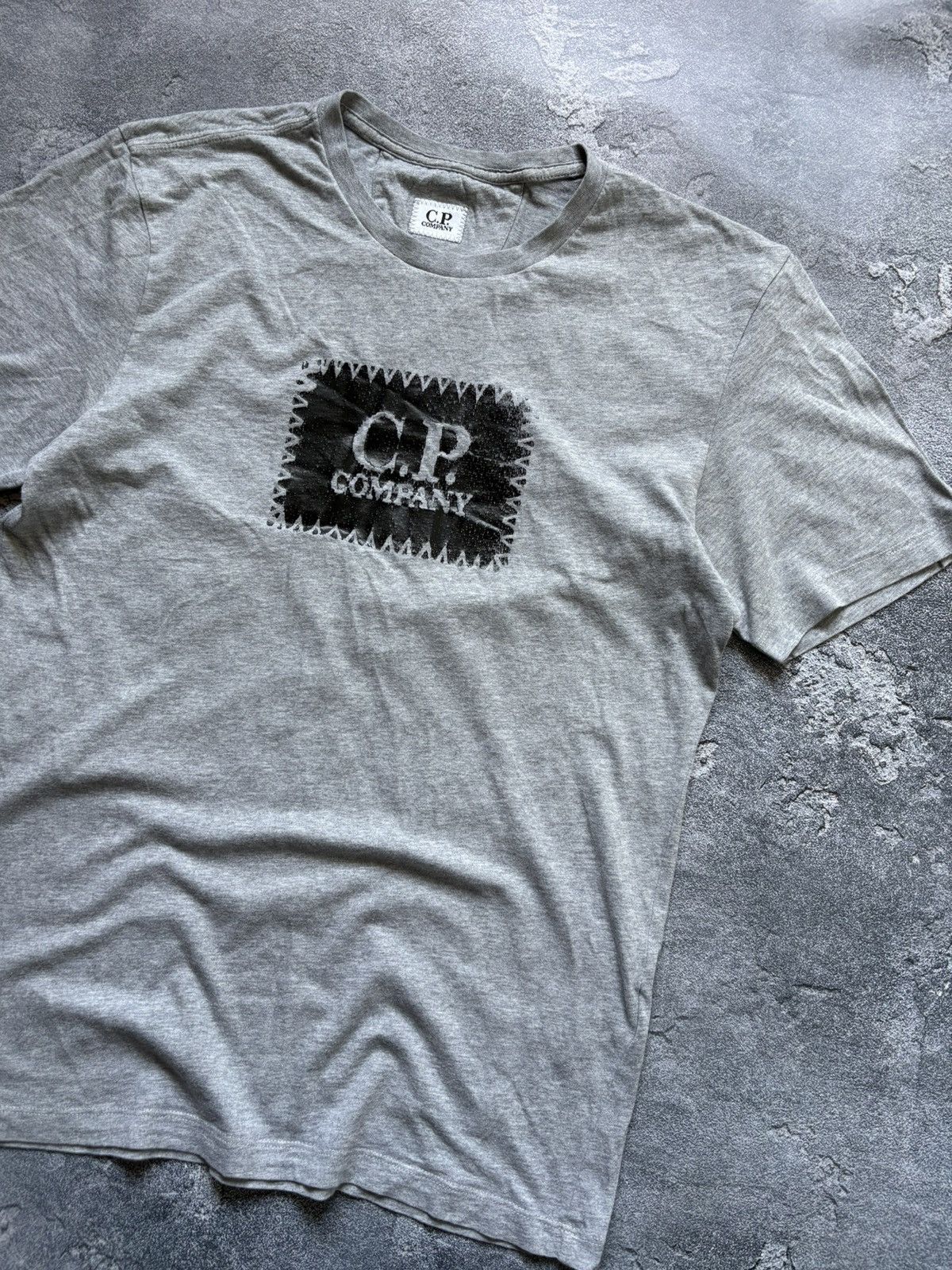 C.P. Company Vintage C.P. Company Logo Grey Mens T-Shirt Size S Size US S / EU 44-46 / 1 - 4 Thumbnail