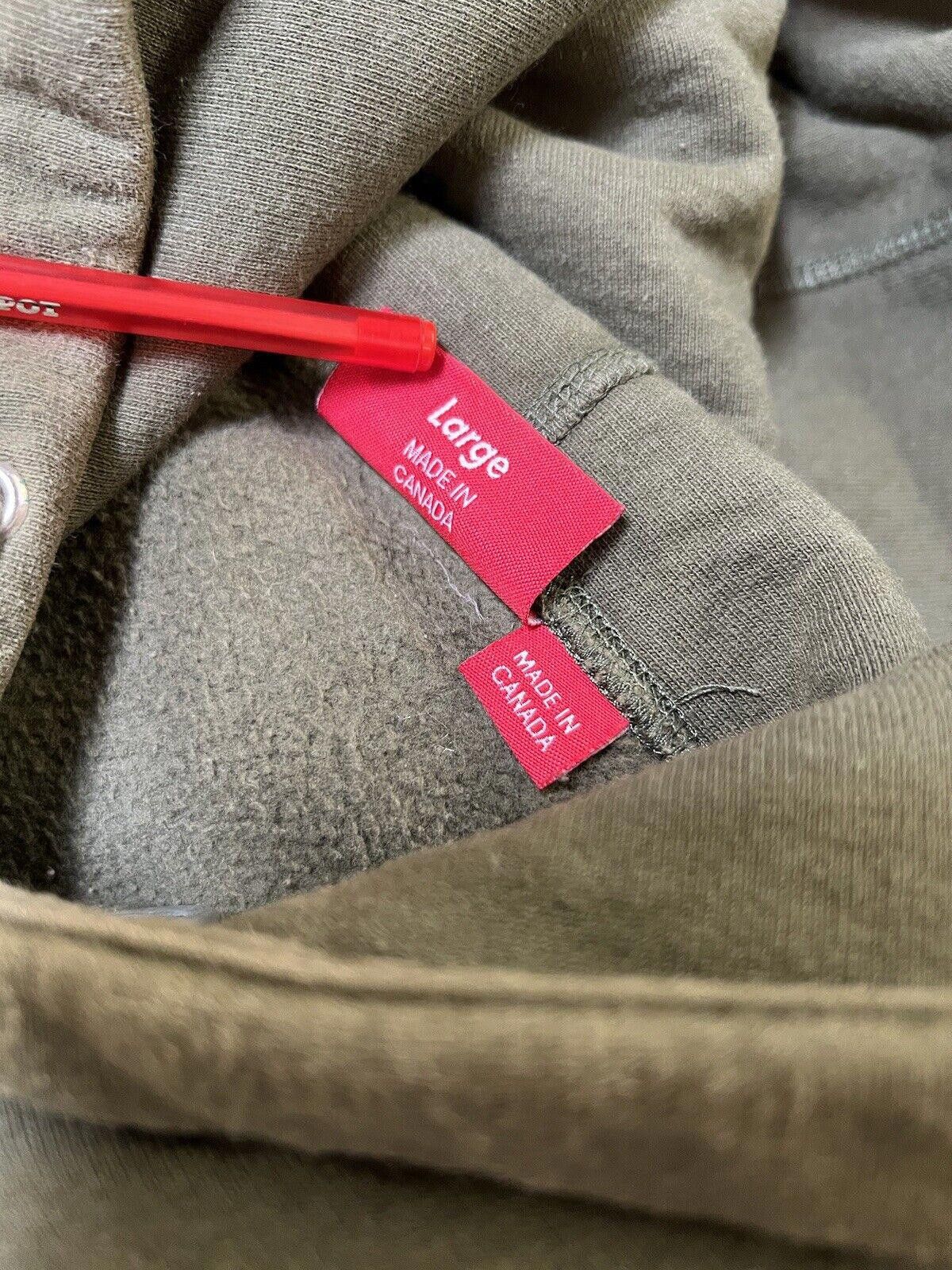 Supreme FW11 Supreme FUTURA Logo Hoodie Olive HOODED SWEATSHIRT 2011 Size US L / EU 52-54 / 3 - 5 Thumbnail