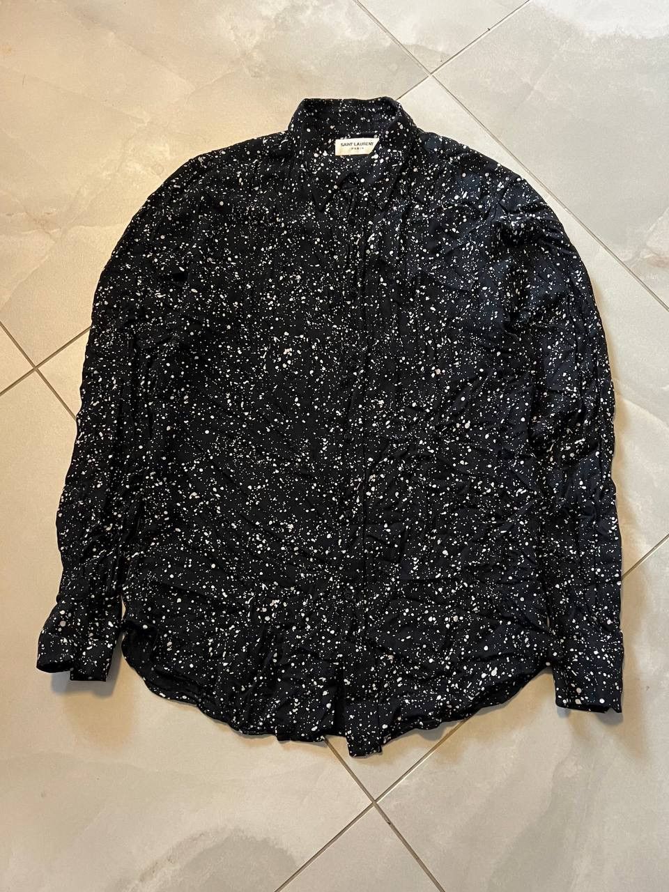 Hedi Slimane × Saint Laurent Paris Saint laurent paris shirt Size US M / EU 48-50 / 2 - 1 Thumbnail