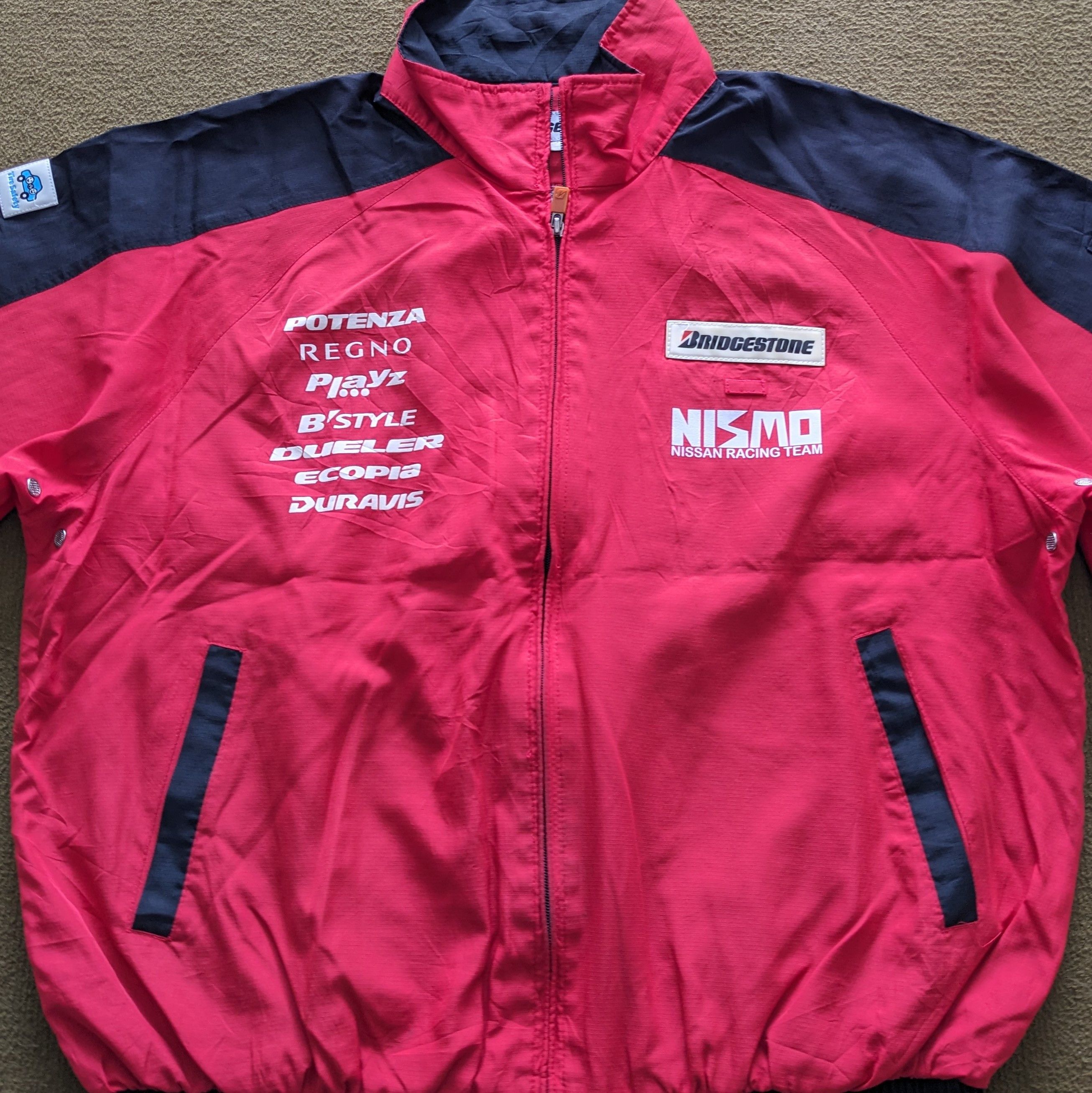Vintage Vintage BRIDGESTONE NISMO NISSAN Racing Team Custom Jacket Size US L / EU 52-54 / 3 - 3 Thumbnail