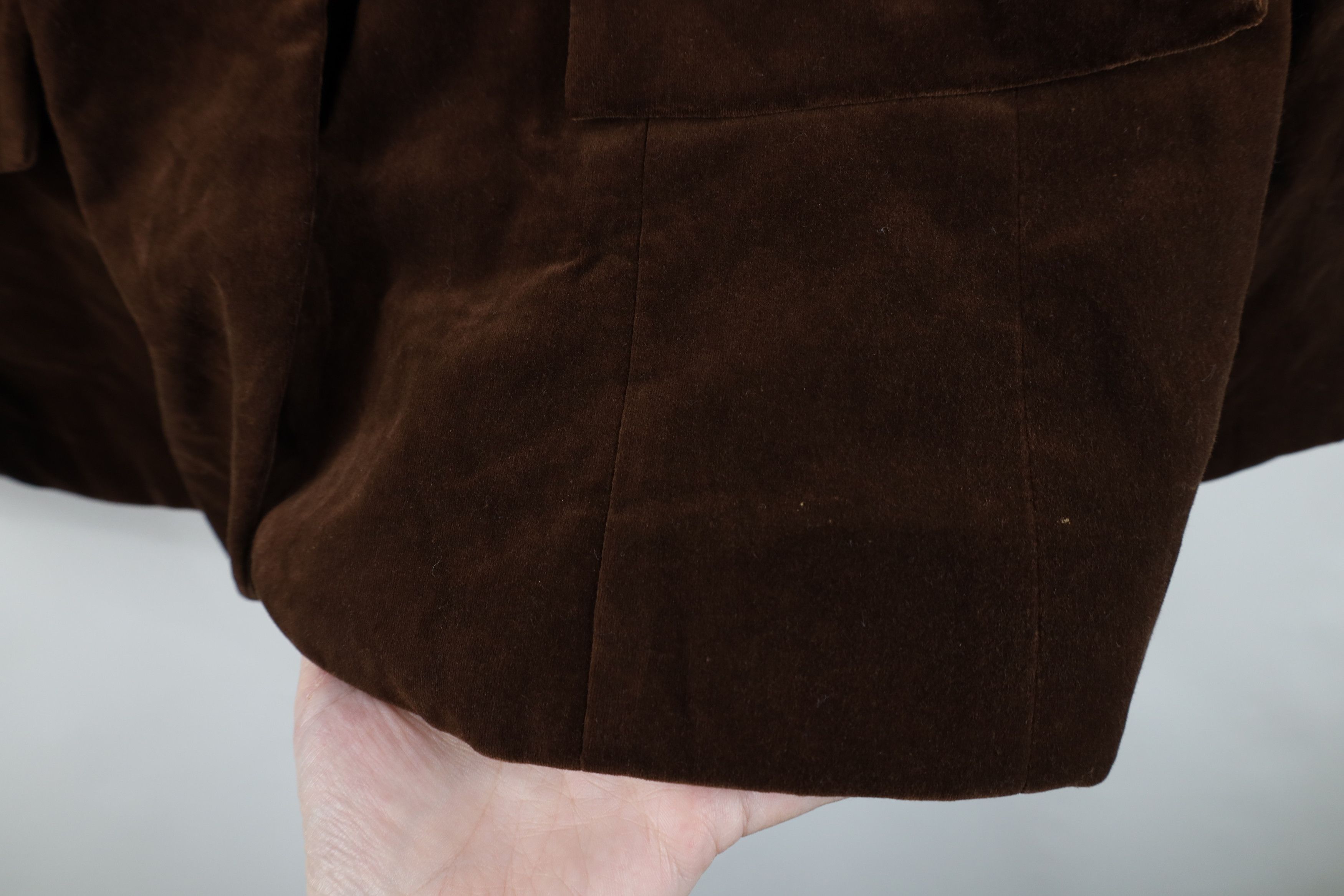 Vintage Vintage 60s 70s Rockabilly 2 Button Blazer Jacket Brown Size XL / US 12-14 / IT 48-50 - 8 Thumbnail