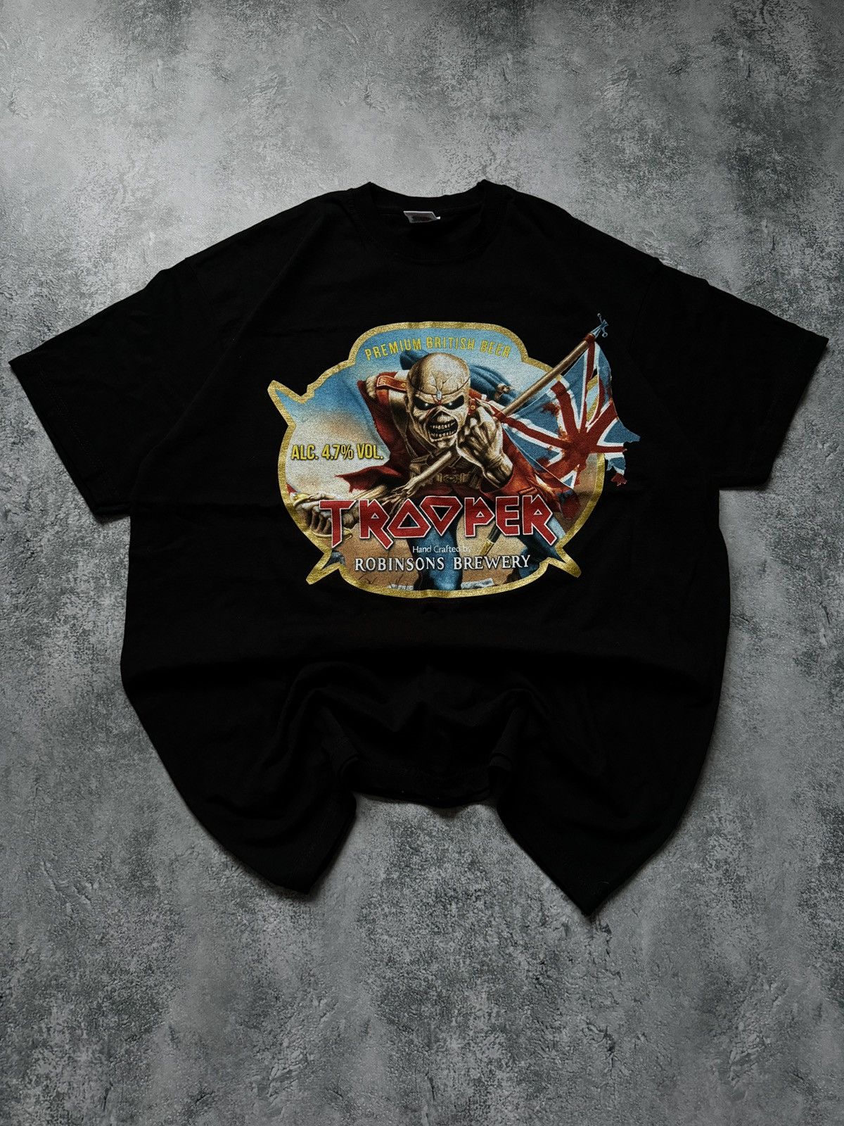 Band Tees × Iron Maiden × Vintage Iron Maiden Vintage 2013 Tooper Beer Rock Band T-Shirt Size US L / EU 52-54 / 3 - 1 Thumbnail