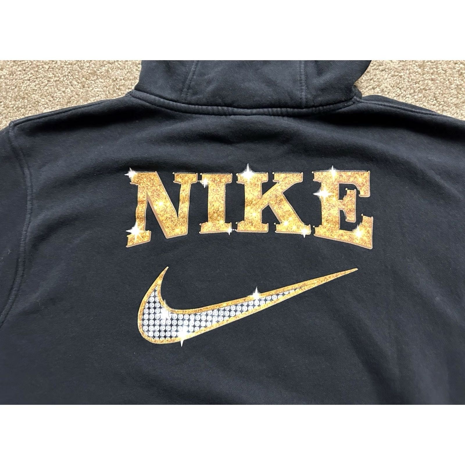 Nike Nike The Label Bringing Heat Cassette Graphic Hoodie Mens L Black Double Sided Size US L / EU 52-54 / 3 - 4 Thumbnail