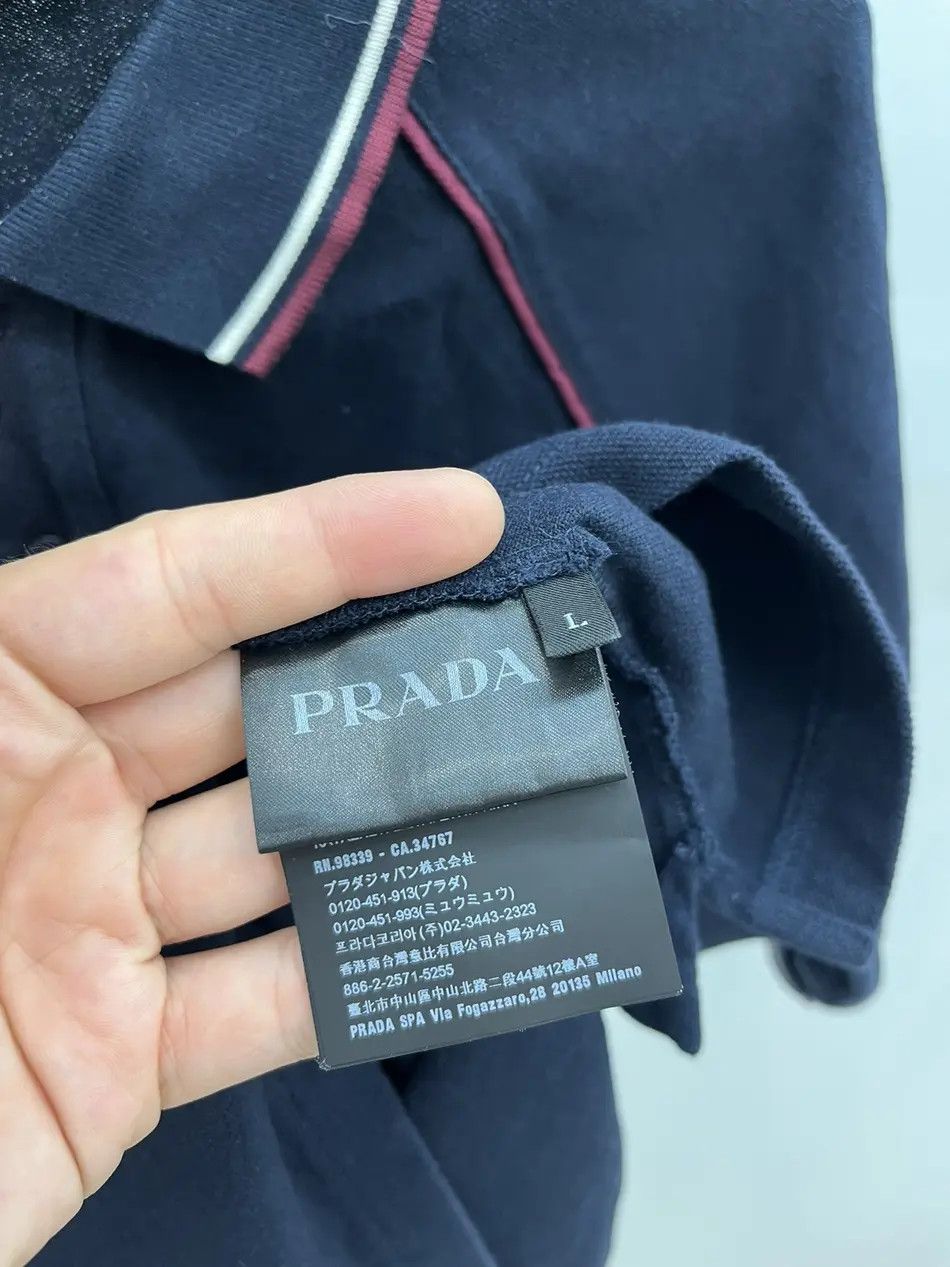 Prada Prada Red Label Polo Shirt Size US L / EU 52-54 / 3 - 5 Thumbnail