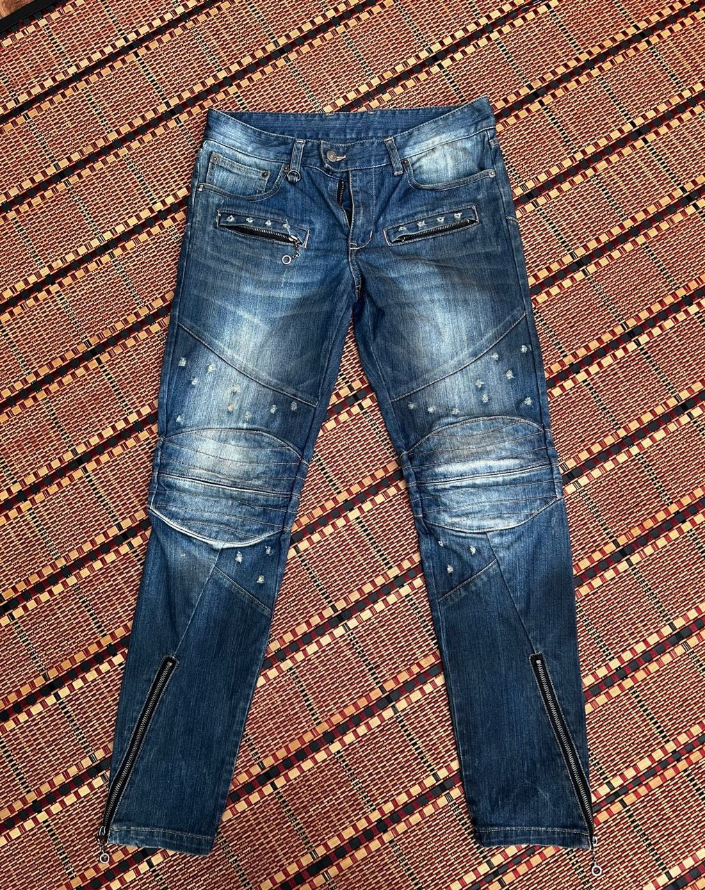 Japanese Brand × PPFM PPFM Eastern Rock Destruct & Deconstruct Denim Size US 32 / EU 48 - 2 Thumbnail