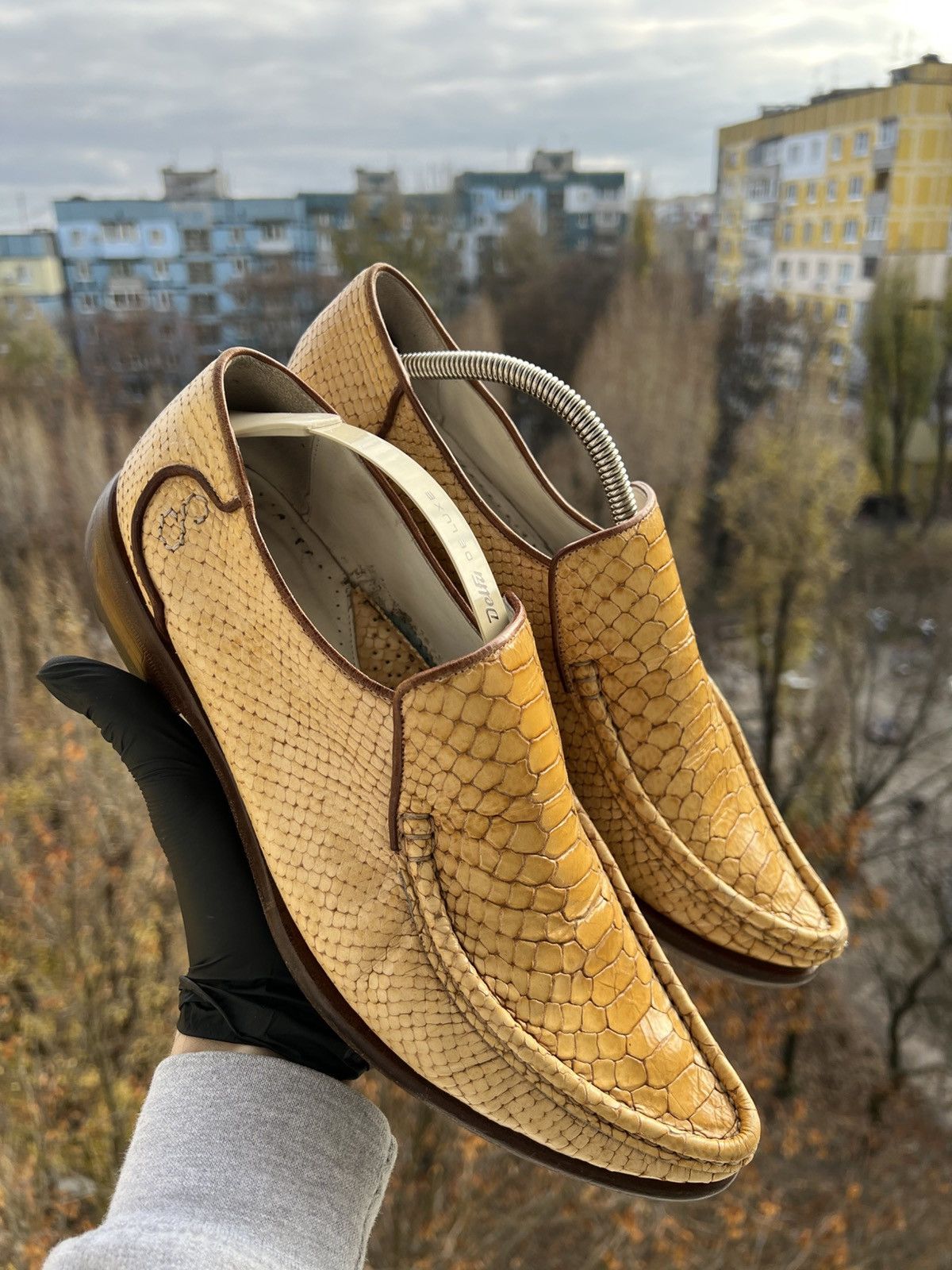 Oliver Sweeney Vintage Oliver Sweeney Y2K Punk Opium Python snake shoes Size US 10 / EU 43 - 6 Thumbnail