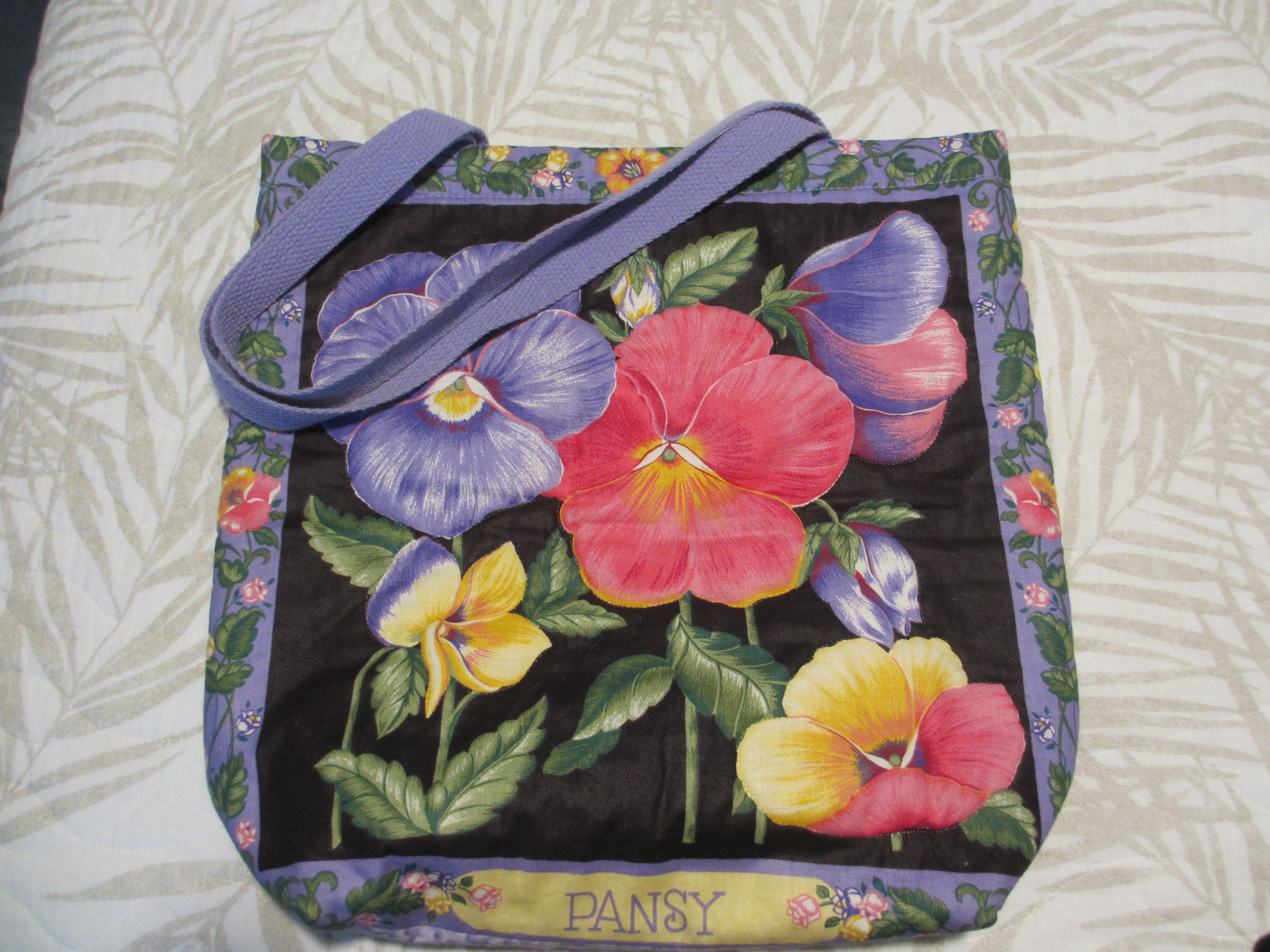 Other UNBRANDED FLORAL TOTE BAG Size ONE SIZE - 1 Thumbnail
