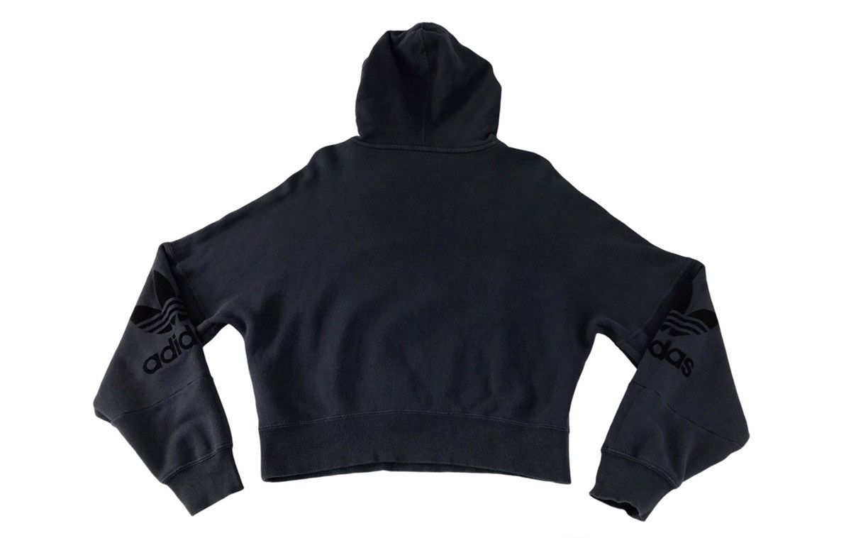 Adidas × Vintage Vintage Sweatshirt Adidas Big Logo Hoodie Style Size US L / EU 52-54 / 3 - 2 Thumbnail