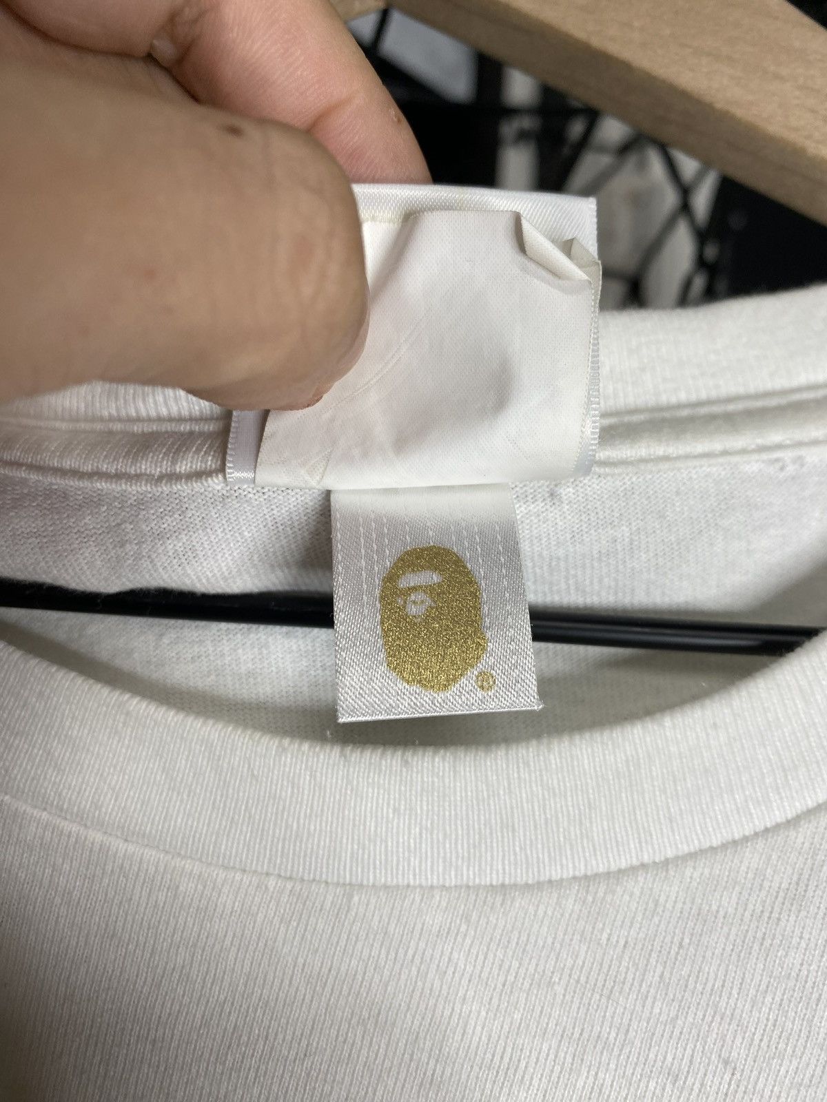 Bape A Bathing Ape Multi Camo T-Shirt Bape College Tee Fits Large Size US L / EU 52-54 / 3 - 9 Thumbnail