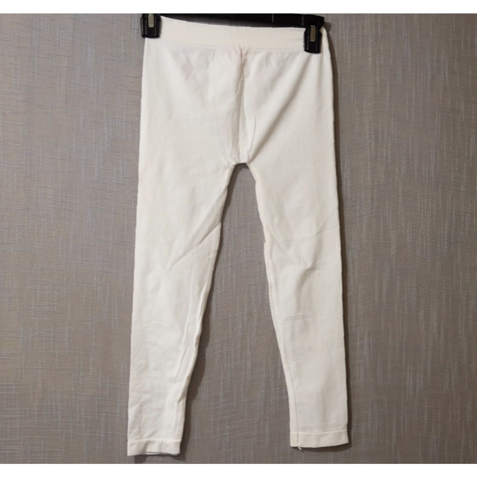 Vintage Nwot! Tanco Knit Legging Pants Style: C02 White Womens One Size #A1-78 Leggings Size 42" / US 20 - 2 Thumbnail