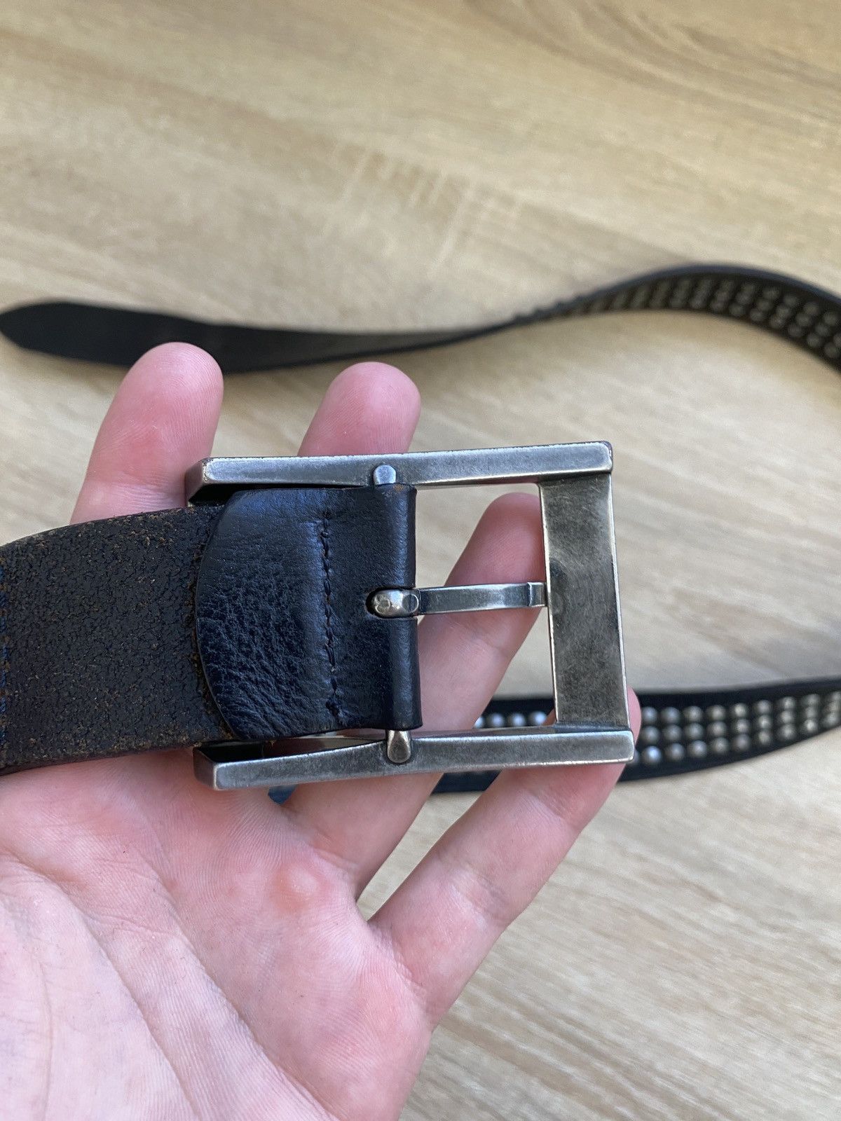 Japanese Brand Vintage 90s Japanese Metal Punk Rock Emo Goth Belt Japan Size ONE SIZE - 9 Thumbnail