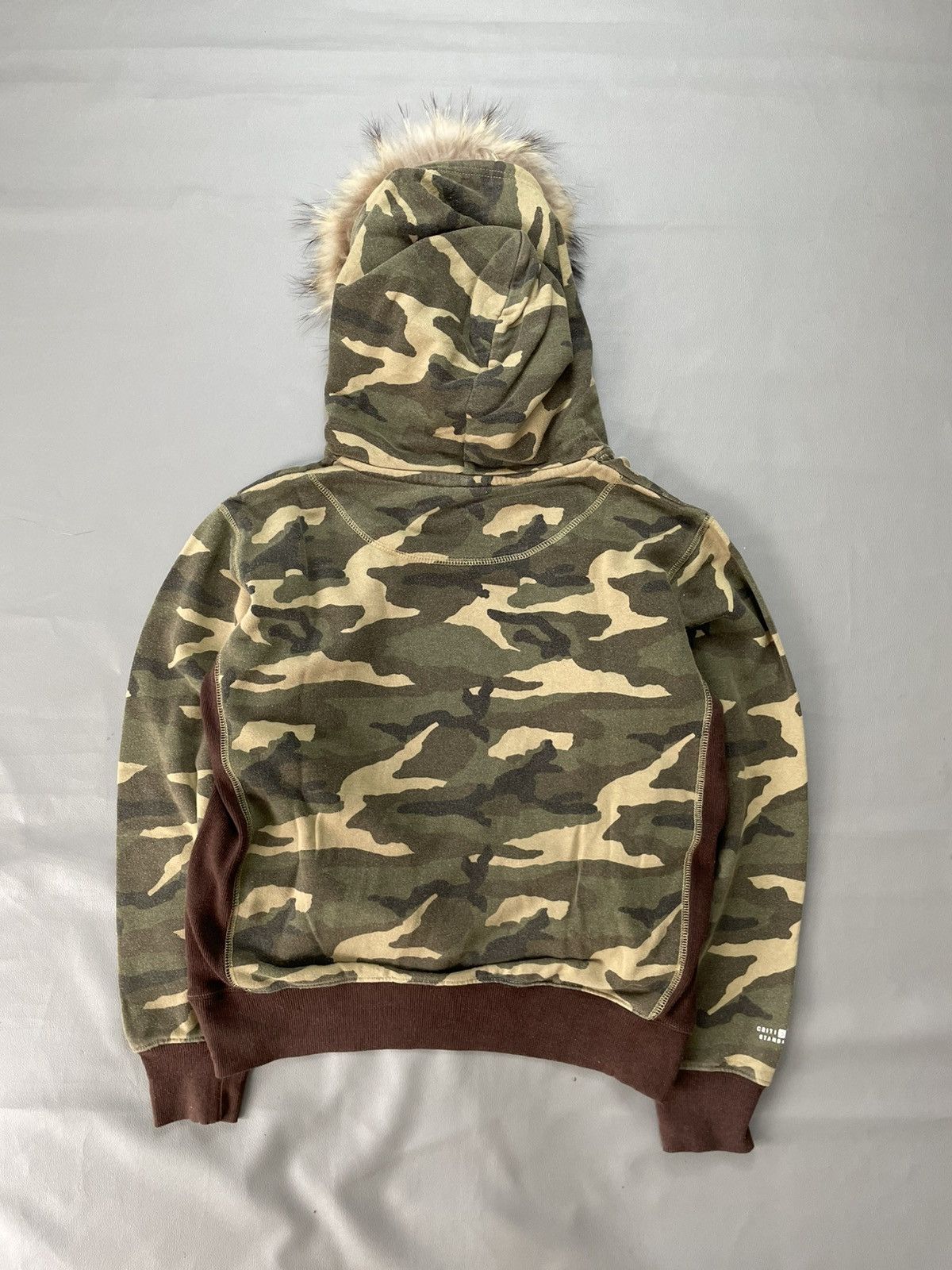 Hysteric Glamour Japanese Camo Fur Hoodie Straight edge Rules Size US M / EU 48-50 / 2 - 6 Thumbnail