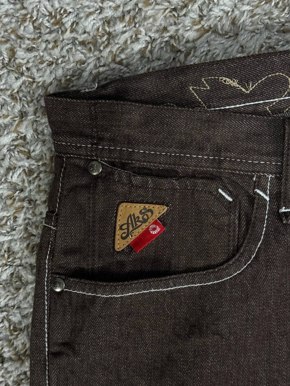 Akademiks Akademiks Denim Baggy Jeans Y2K Hip Hop Stitched Pocket Size US 36 / EU 52 - 6 Thumbnail