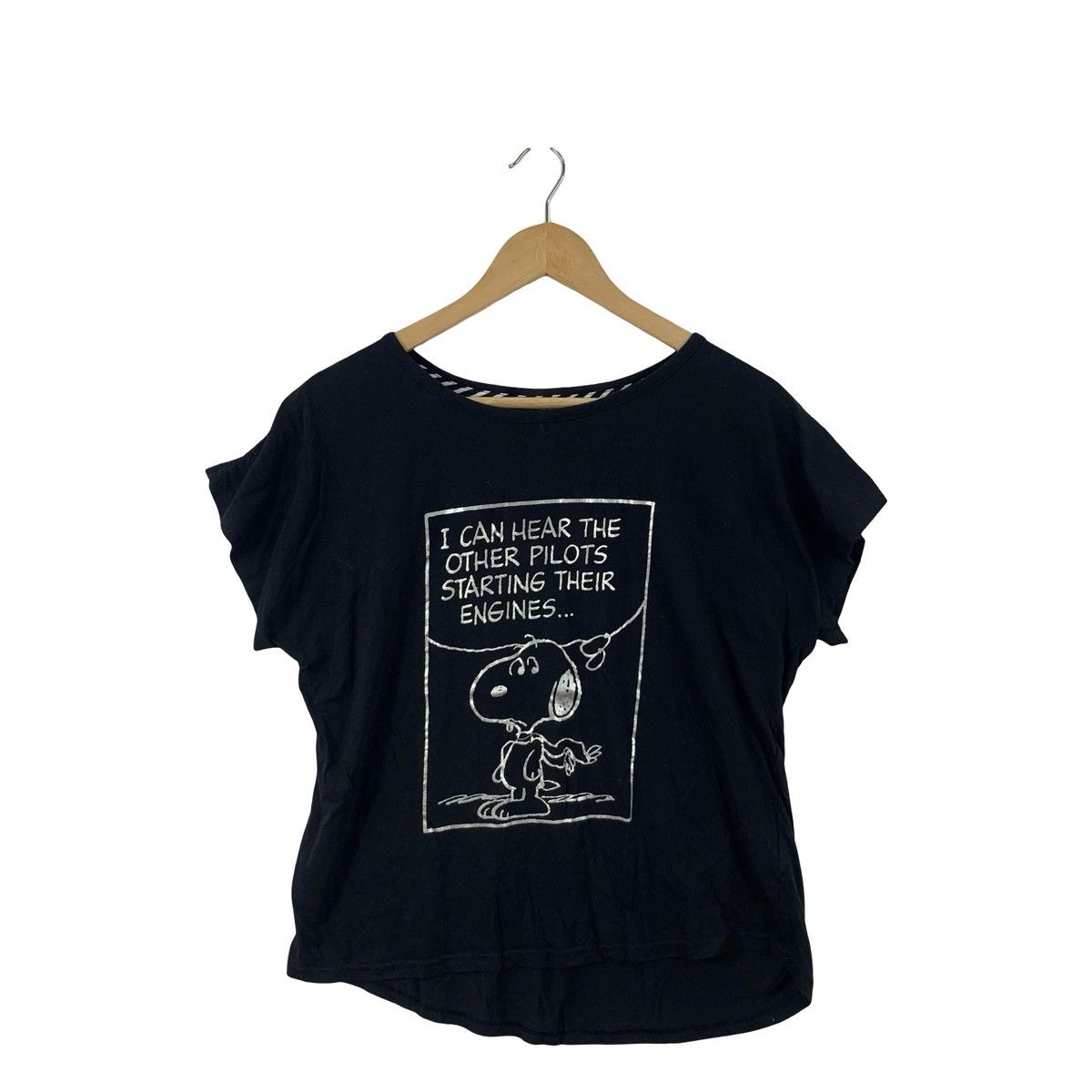 Other SNOOPY PILOT GRAPHIC I Can Hear The Other Pilots Starting Size M / US 6-8 / IT 42-44 - 3 Thumbnail
