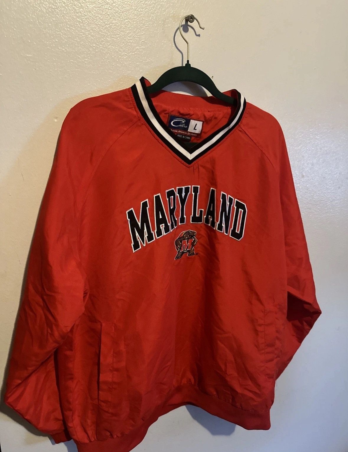 NCAA Maryland Terrapins Vintage Pullover Jacket Size L Size US L / EU 52-54 / 3 - 1 Thumbnail