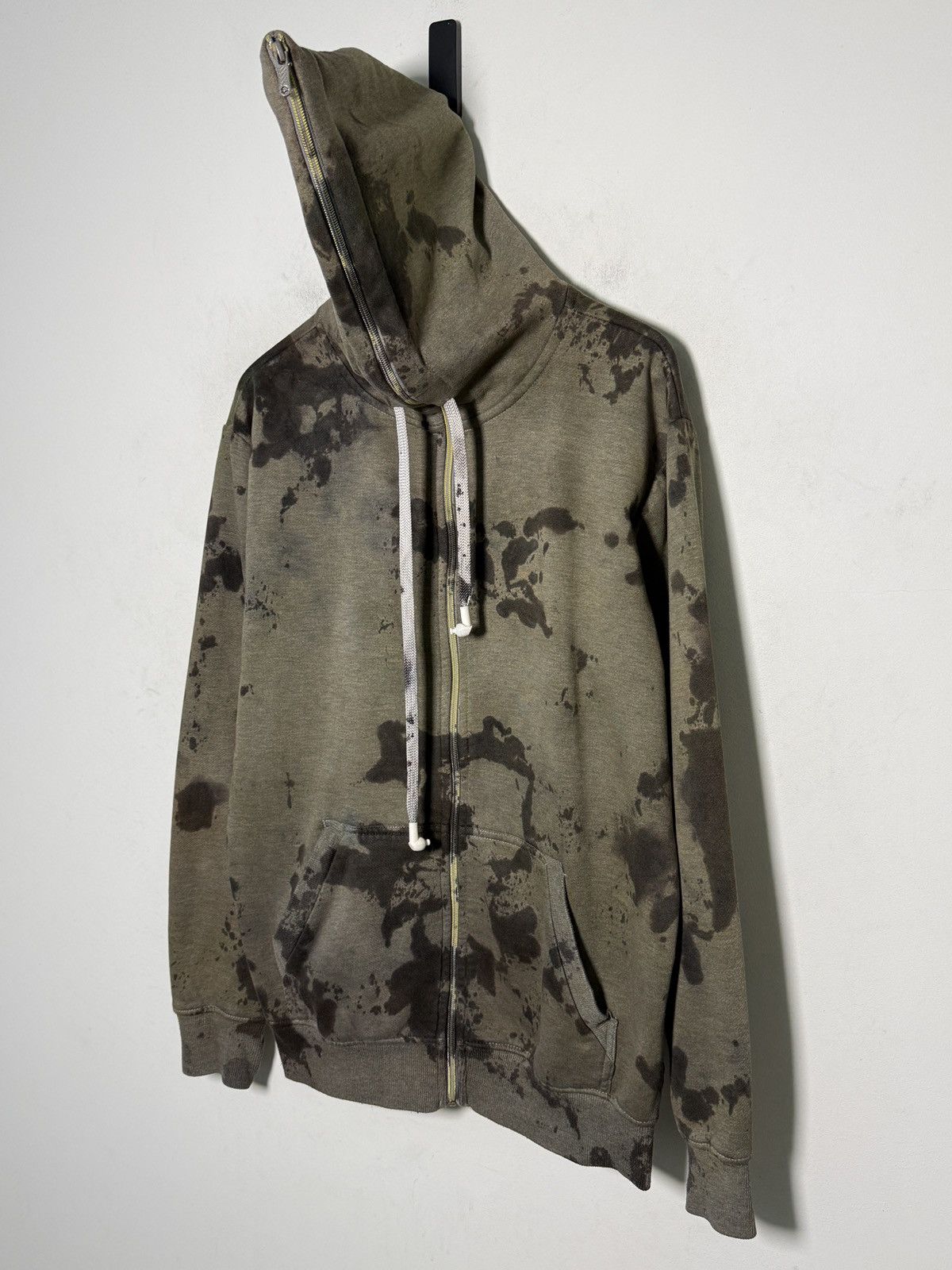Seditionaries Fishbone gimp hoodie reworked custom hand dyed treatment Size US L / EU 52-54 / 3 - 5 Thumbnail