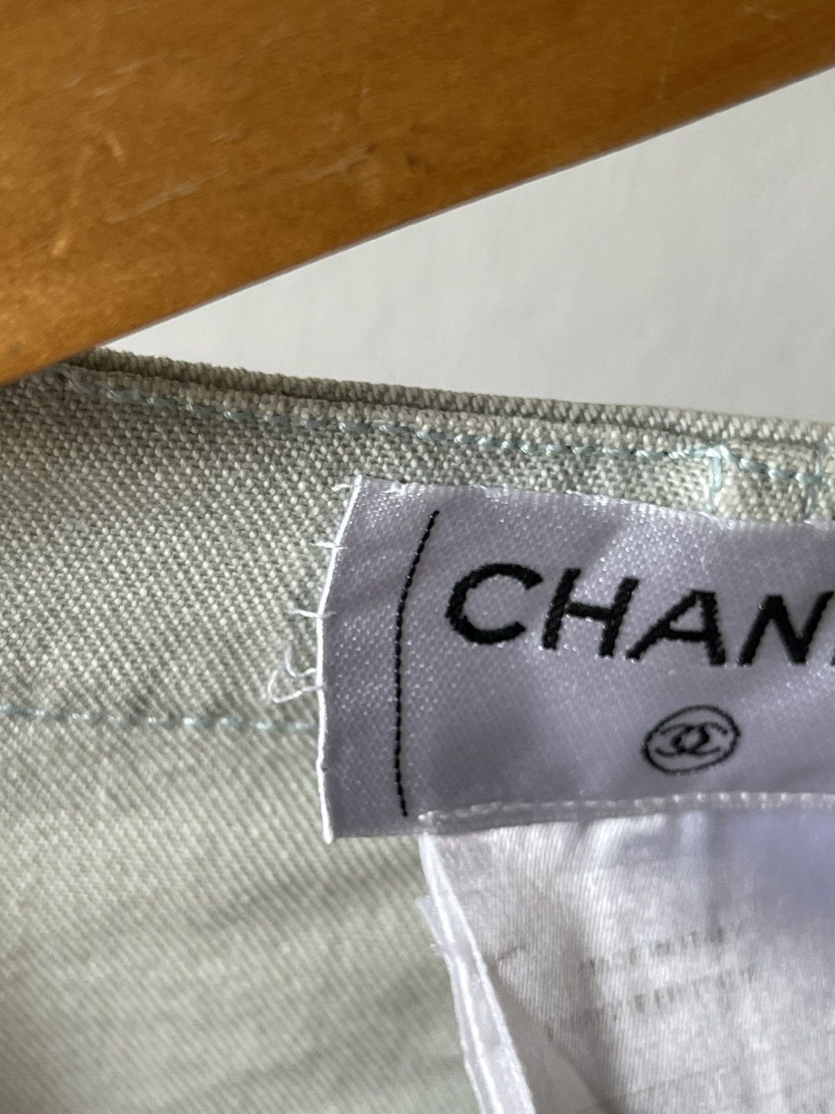 Chanel Vintage Chanel Jeans Jacket With Coco Logo 11 Size S / US 4 / IT 40 - 16 Thumbnail