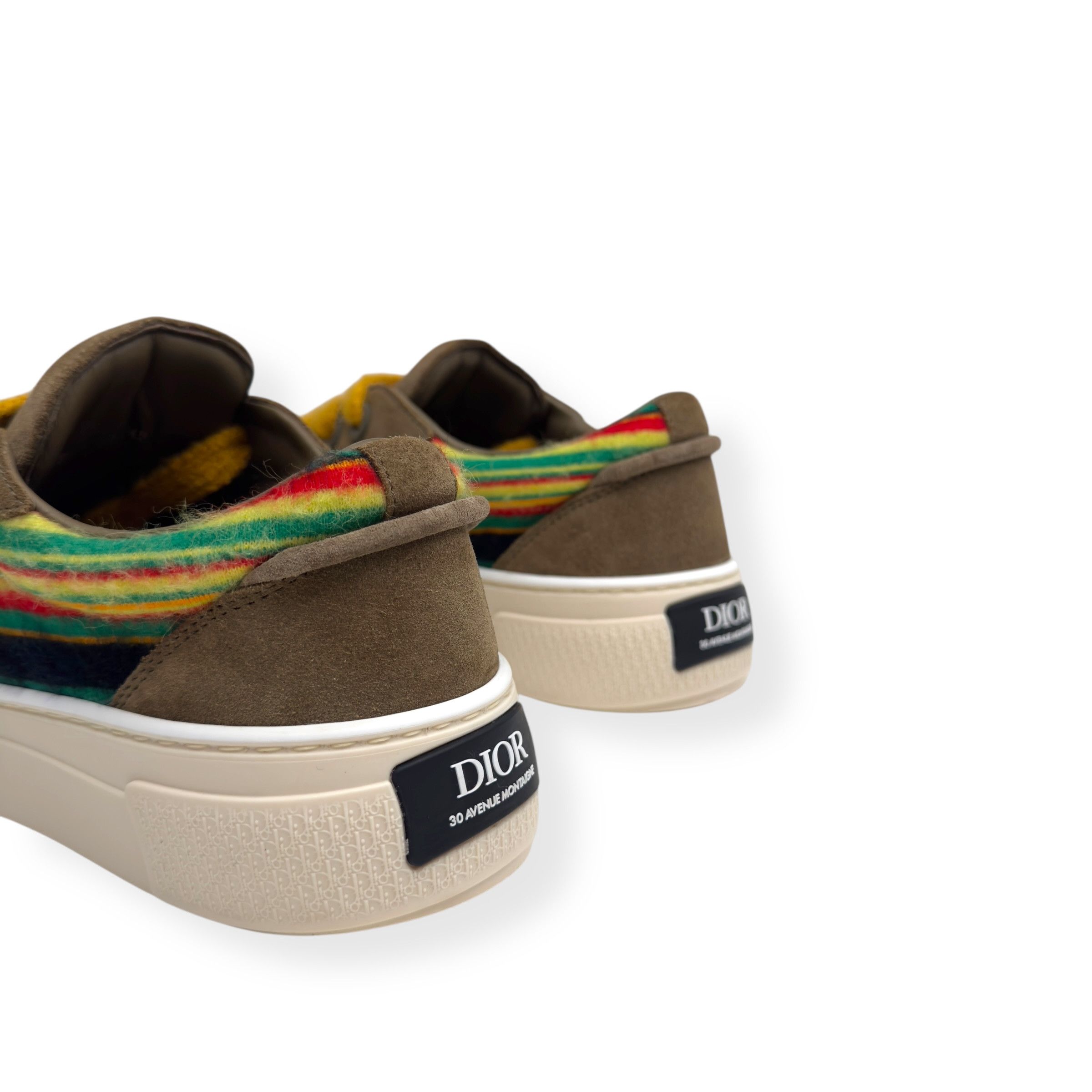 Dior DIOR X DENIM TEARS B33 MOHAIR SNEAKER YELLOW 42 / UK8 Size US 9 / EU 42 - 10 Thumbnail