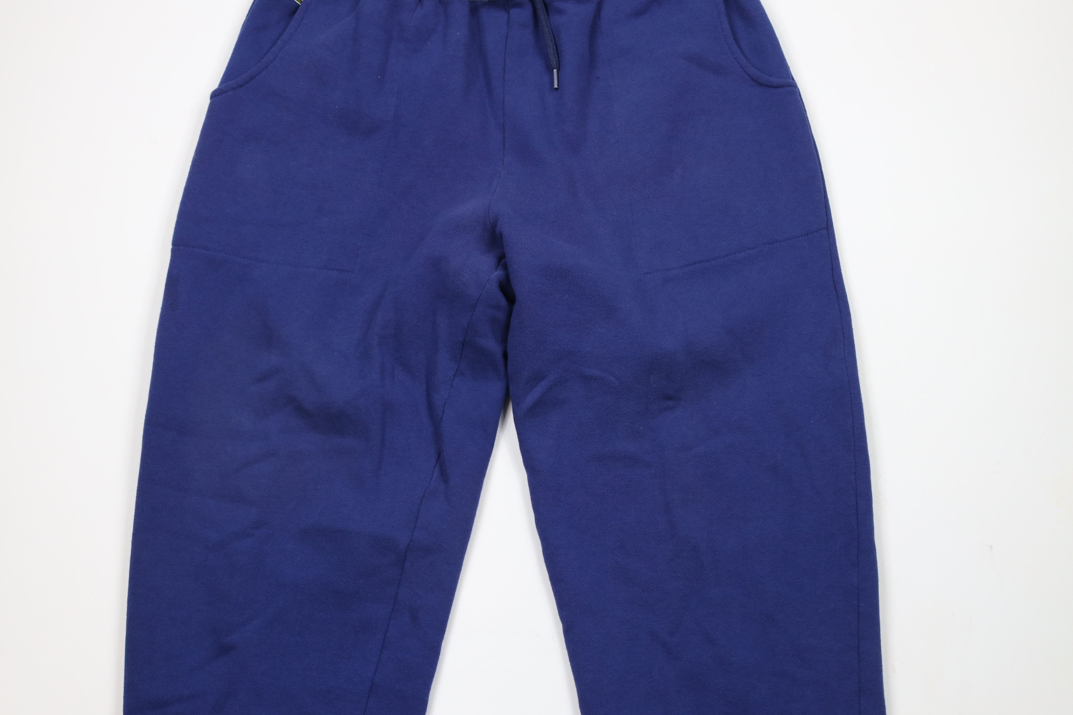 Lacoste × Vintage Vintage 90s Izod Lacoste Croc Logo Sweatpants Joggers Blue Size US 36 / EU 52 - 3 Thumbnail