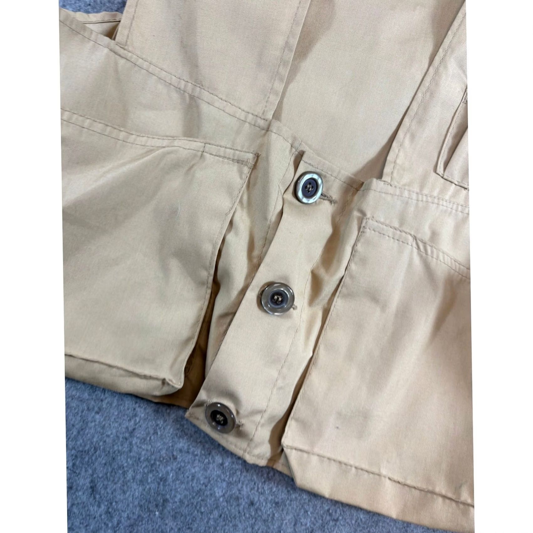 Vintage VTG 80s Bob Allen Hunting Vest Mens Tan Canvas Suede Shooting Work Medium Vest Mens Tan Canvas Suede Shooting USA Work Medium Vest Size US M / EU 48-50 / 2 - 7 Thumbnail