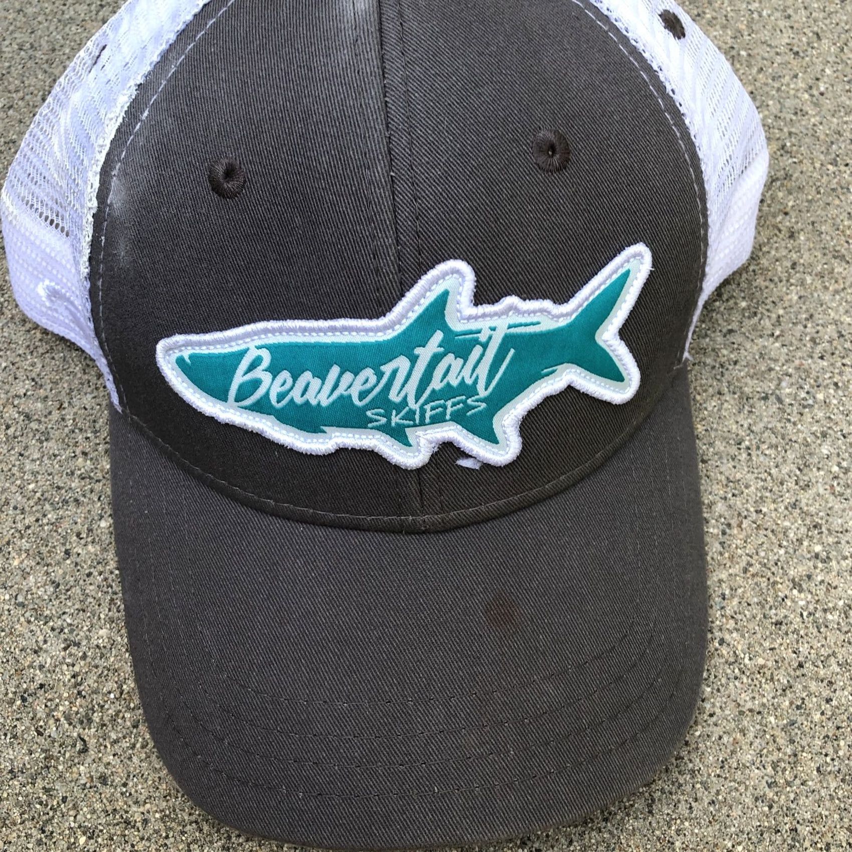 Vintage BEAVERTAIL SKIFFS Trucker Hat Men One Size Snapback Grey Size ONE SIZE - 2 Thumbnail