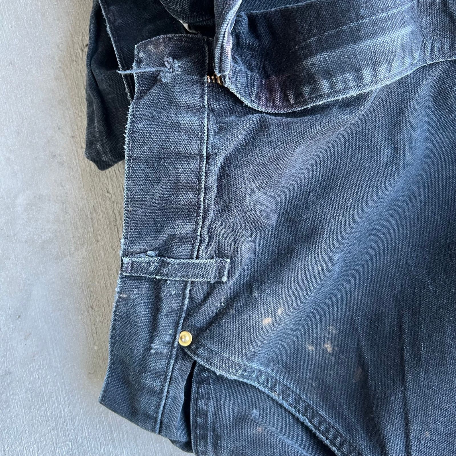 Carhartt × Vintage Carhartt faded black double knee work wear carpenter pants Size US 30 / EU 46 - 7 Thumbnail