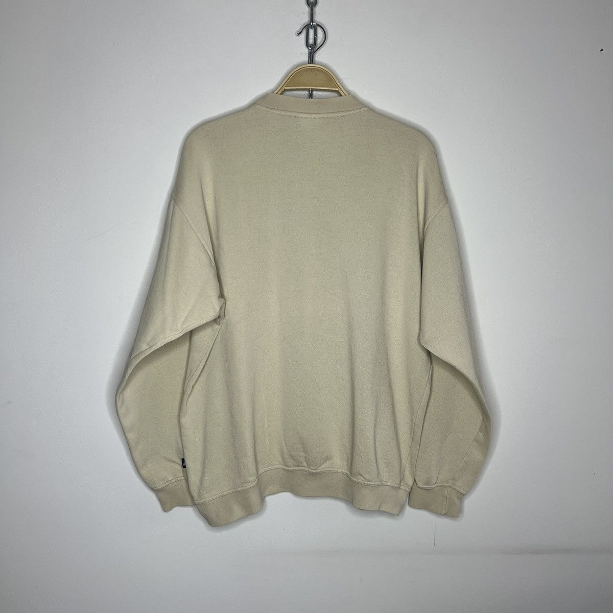 Adidas × Vintage Vintage Adidas Cream Beige Sweatshirt rare Size US M / EU 48-50 / 2 - 7 Thumbnail