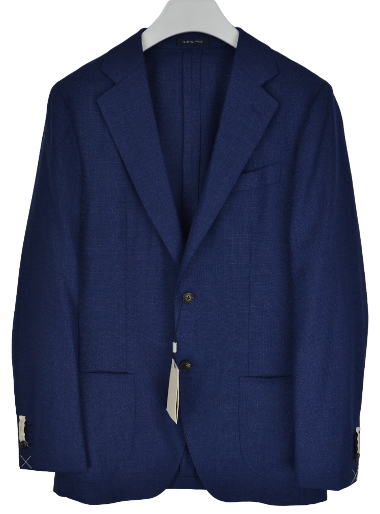 Suitsupply SUITSUPPLY Havana Patch Ames Pleat Suit Mens UK 40L / UK 36 Size 36R - 2 Thumbnail