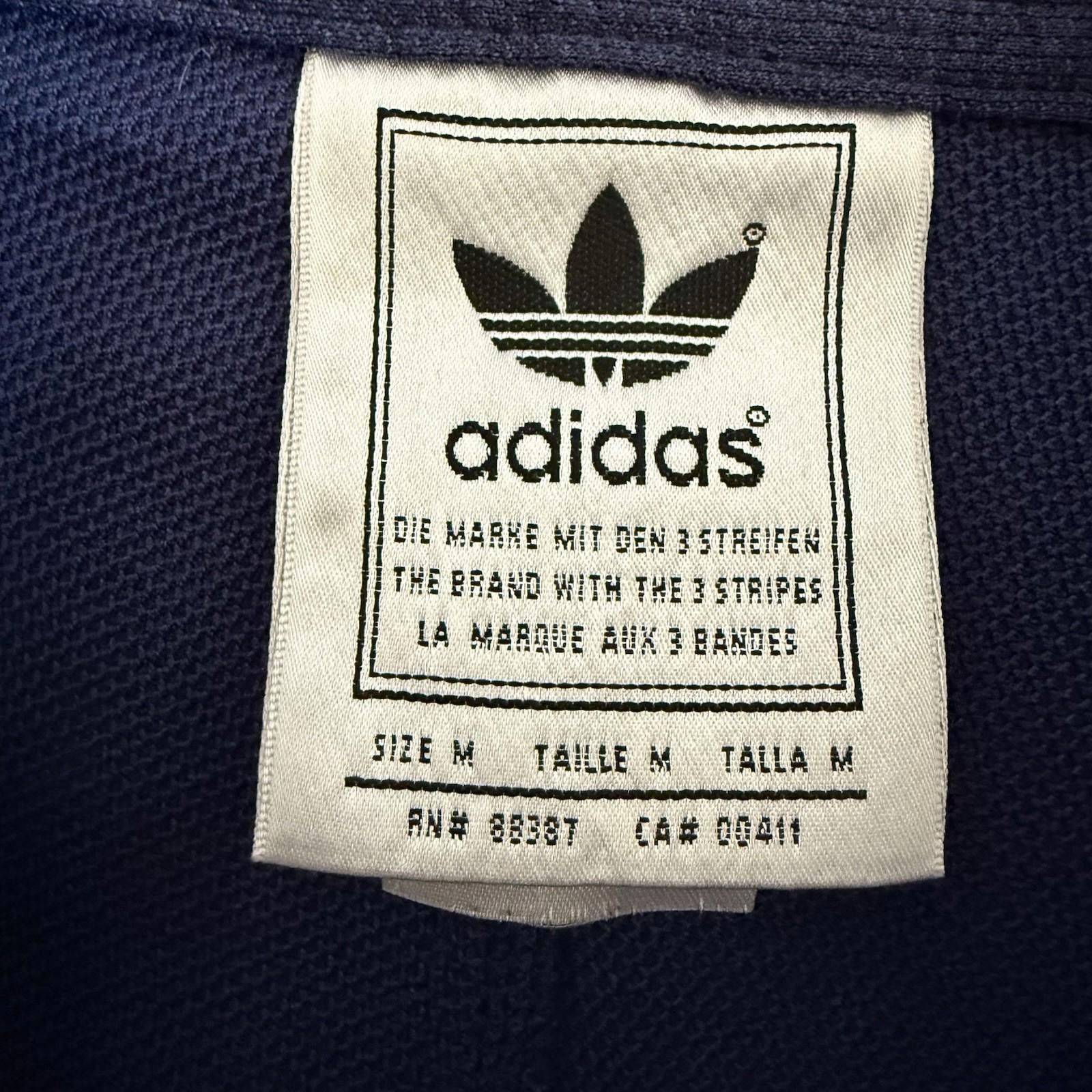Adidas Vintage 90s Rare Adidas Track Pants Sweatpants Navy Size US 28 / EU 44 - 3 Thumbnail
