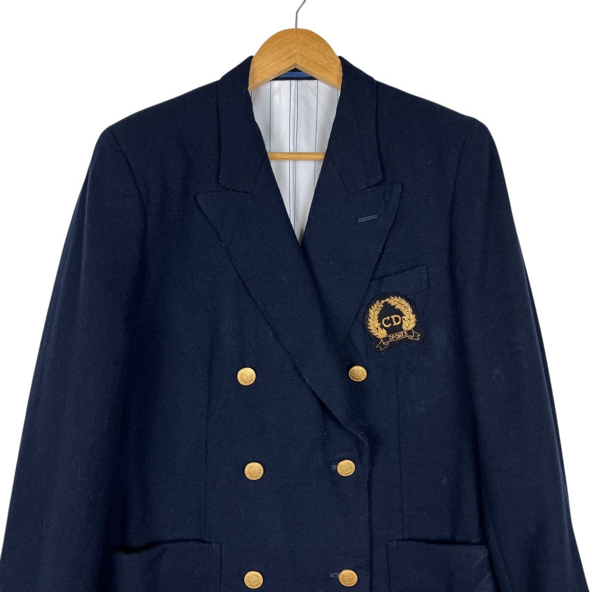 Christian Dior Monsieur Christian Dior Double Breasted wool Coat Jacket Size US L / EU 52-54 / 3 - 4 Thumbnail