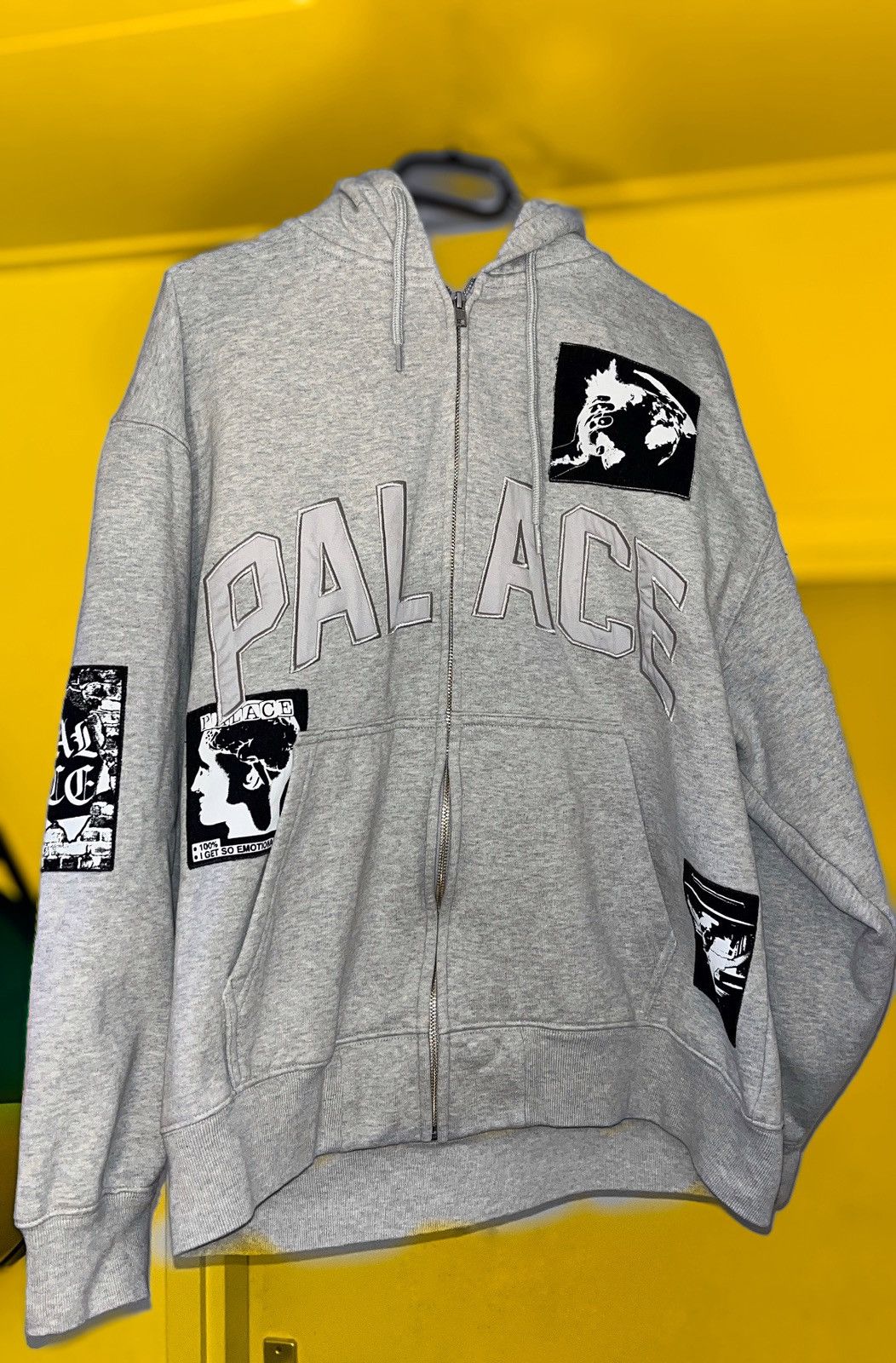Palace Patch Hoodie | Grailed
